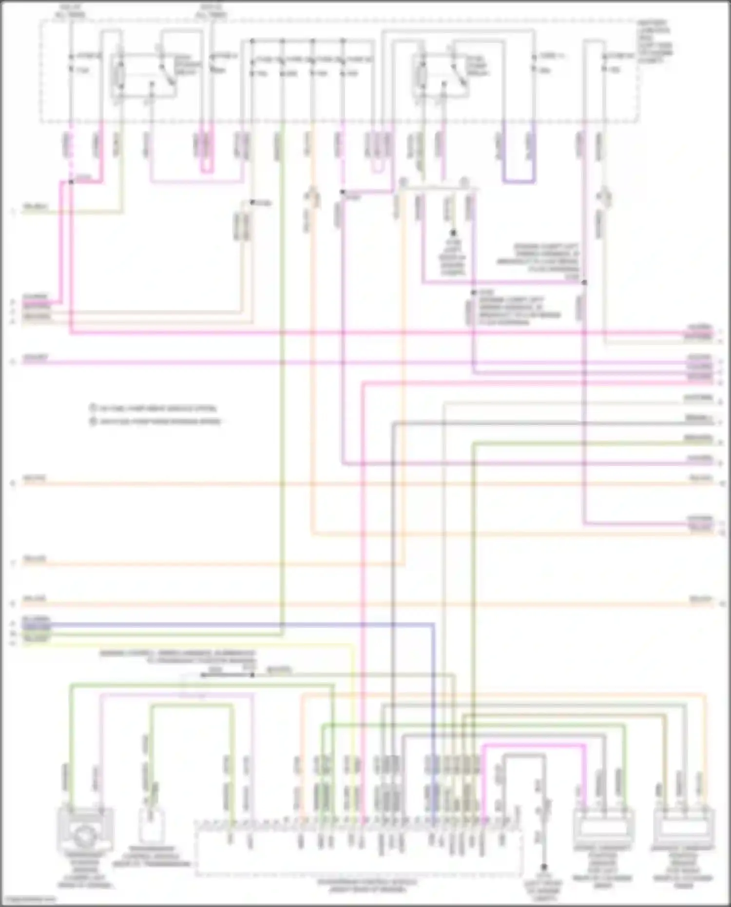 Fiesta Ford Mk6 facelift (2012-2019): Wiring diagram engine performance 1.6l (2 of 4)