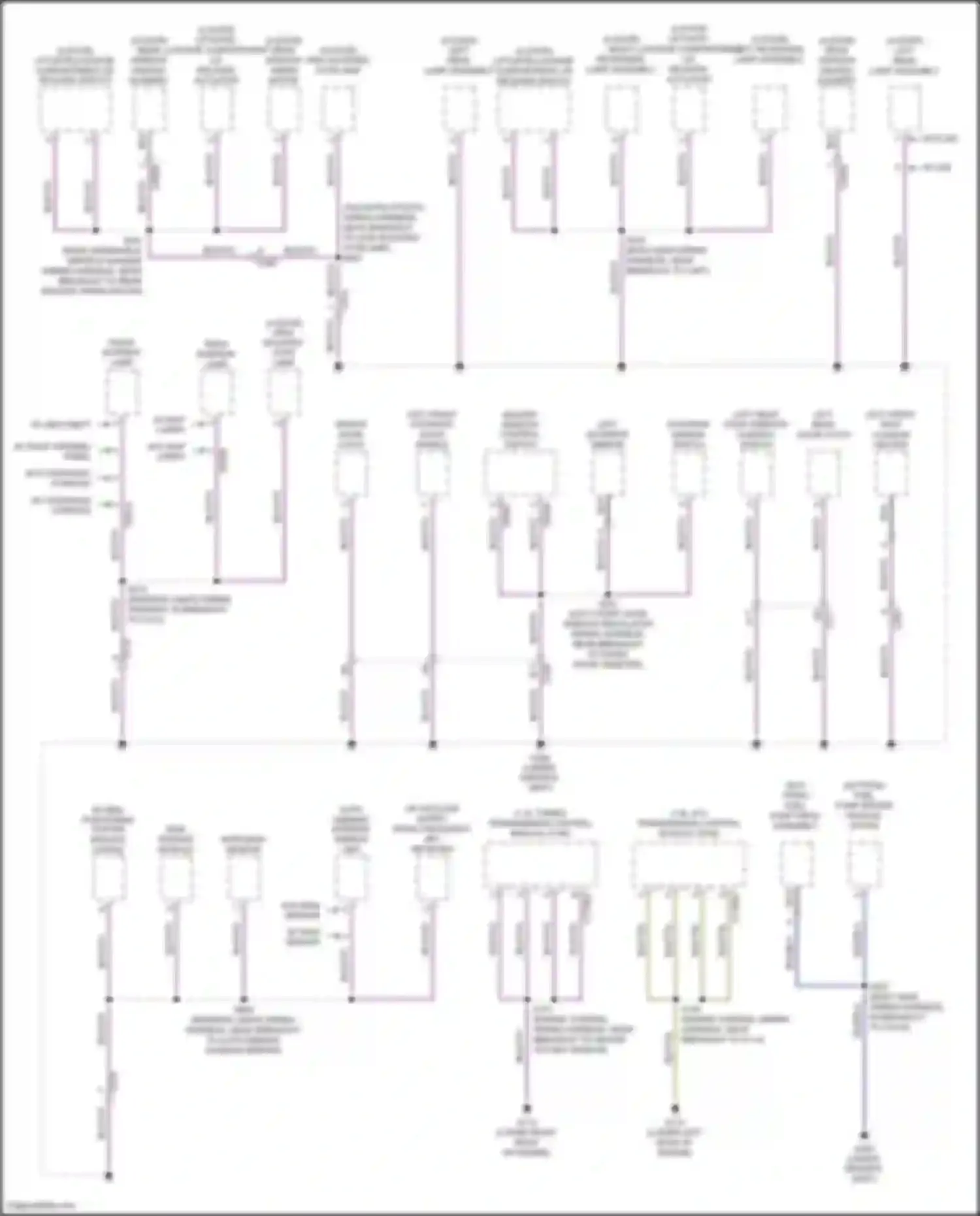 Fiesta Ford Mk6 facelift (2012-2019): Ground distribution circuit (4 of 4)