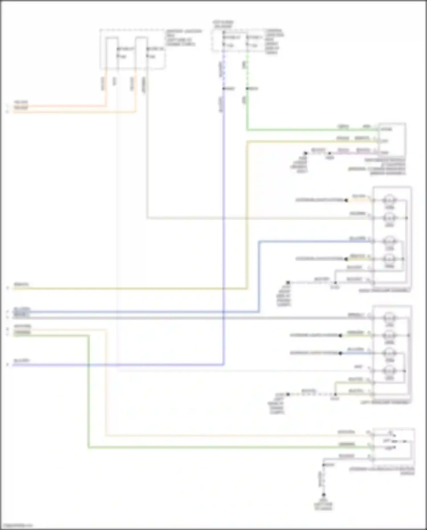 Fiesta Ford Mk6 facelift (2012-2019): Headlights circuit (2 of 2)