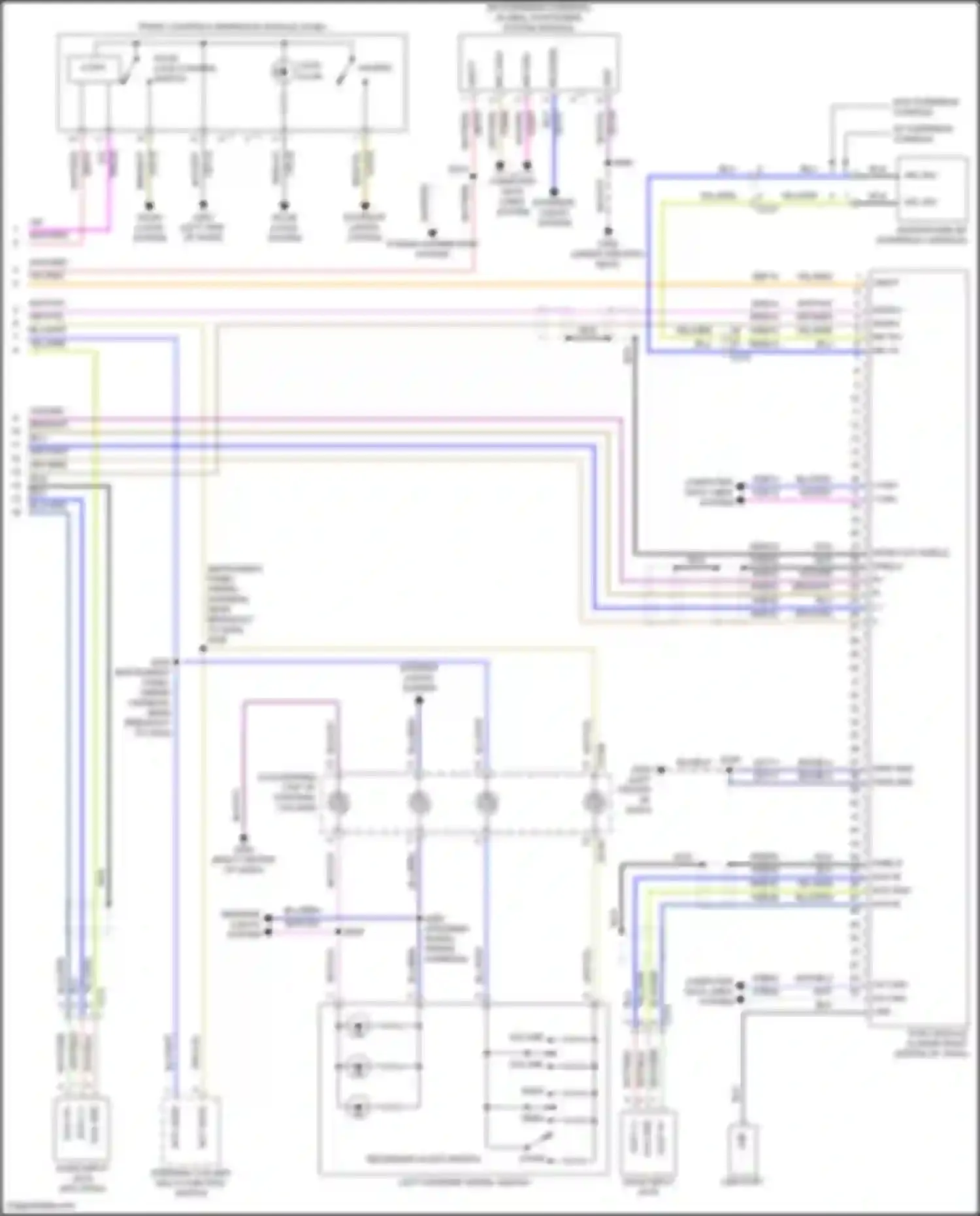 Fiesta Ford Mk6 facelift (2012-2019): Navigation circuit, w/ sync gen 1 (2 of 2)