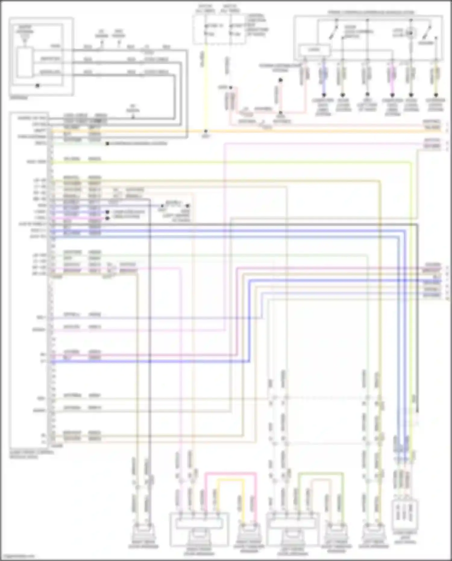 Fiesta Ford Mk6 facelift (2012-2019): Navigation circuit, w/ sync gen 2 (1 of 2)
