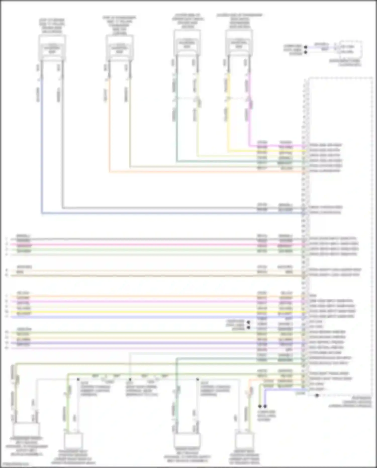 Fiesta Ford Mk6 facelift (2012-2019): Supplemental restraints circuit (3 of 3)