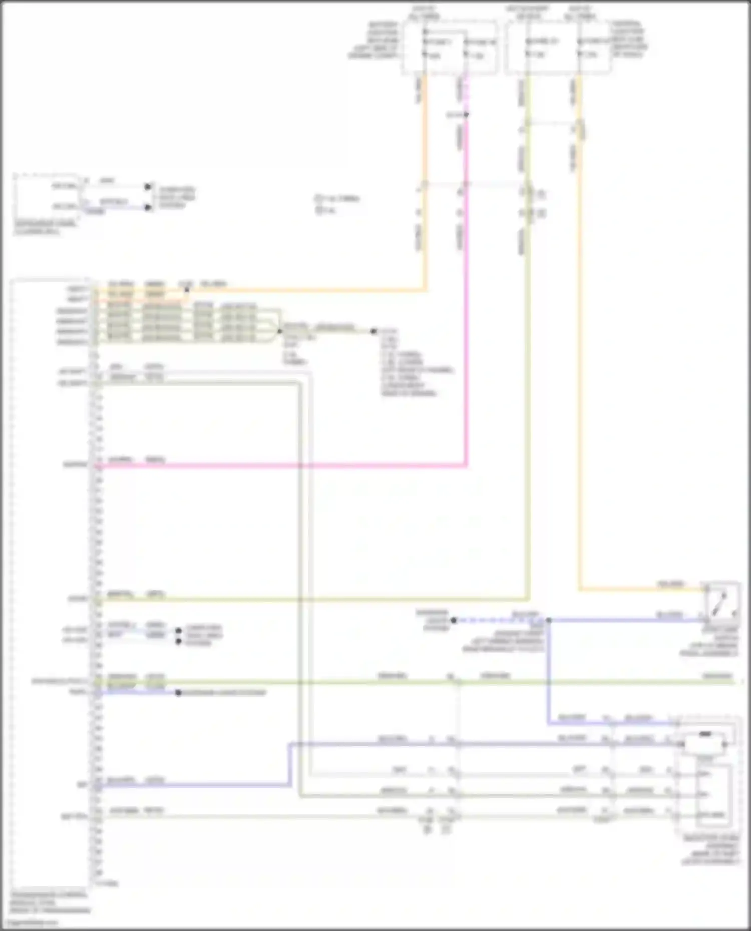 Fiesta Ford Mk6 facelift (2012-2019): Transmission circuit (1 of 2)