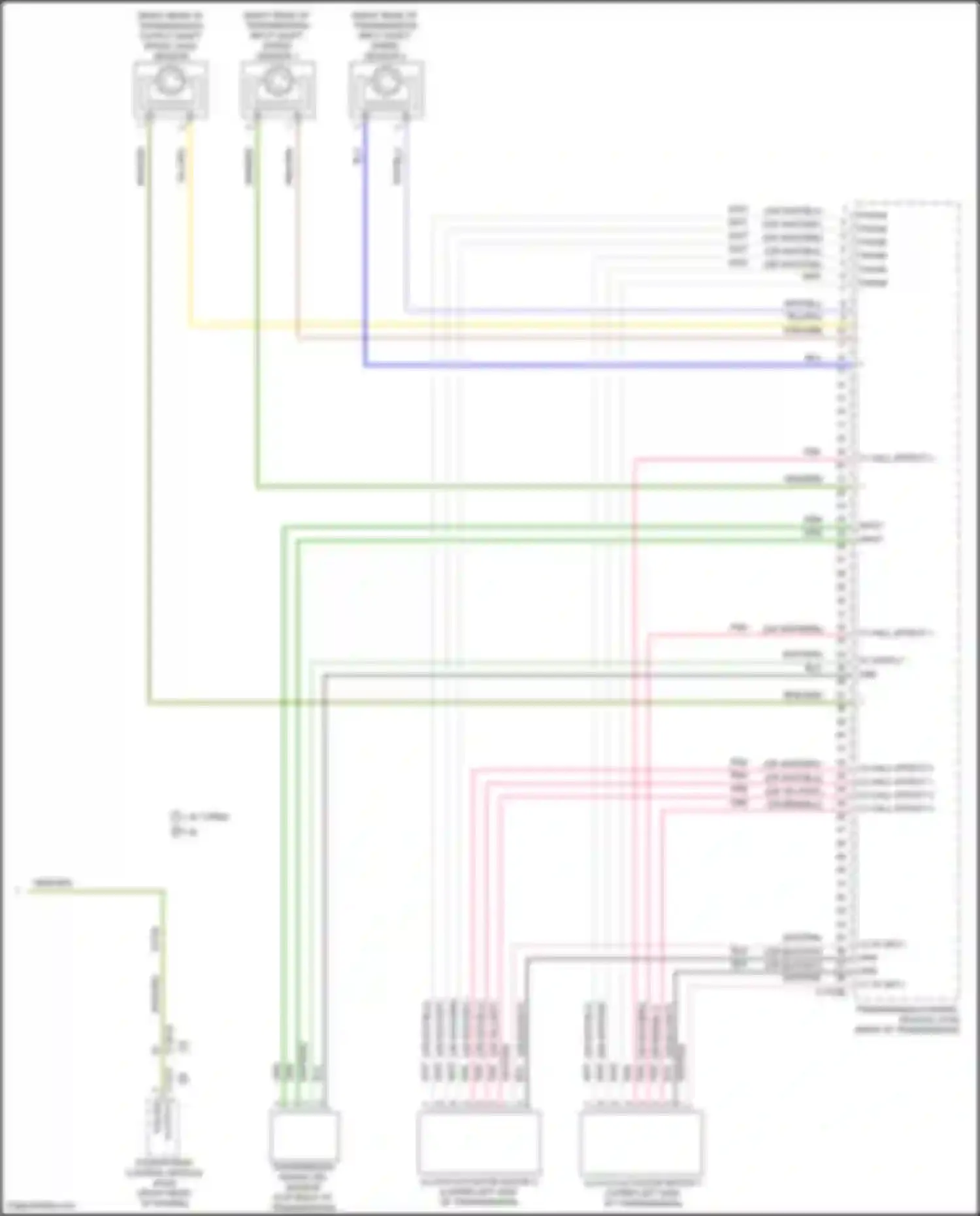 Fiesta Ford Mk6 facelift (2012-2019): Transmission circuit (2 of 2)