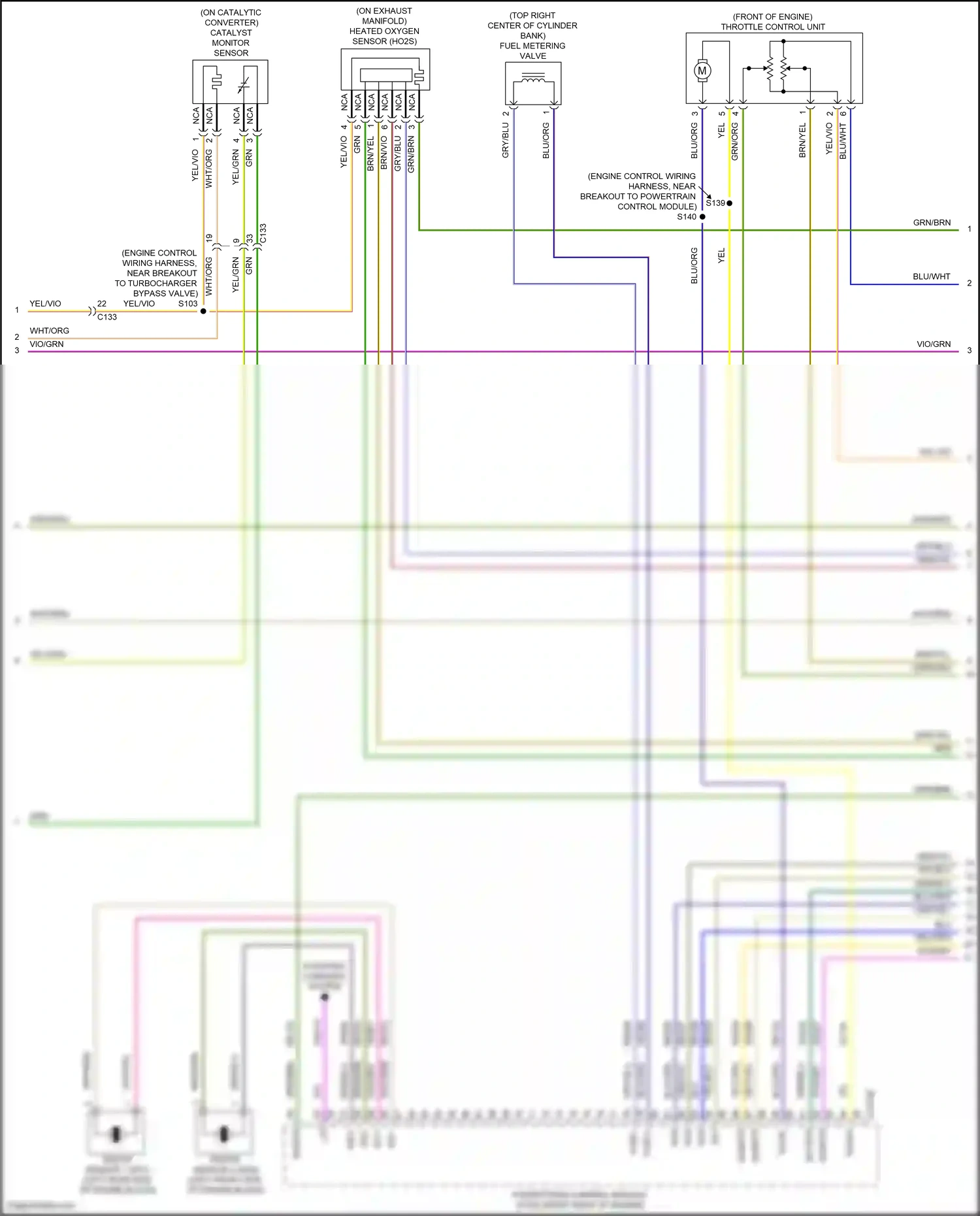 Wiring diagram blu for Ford Fiesta Mk6 facelift (2012-2019) (57 of 58)