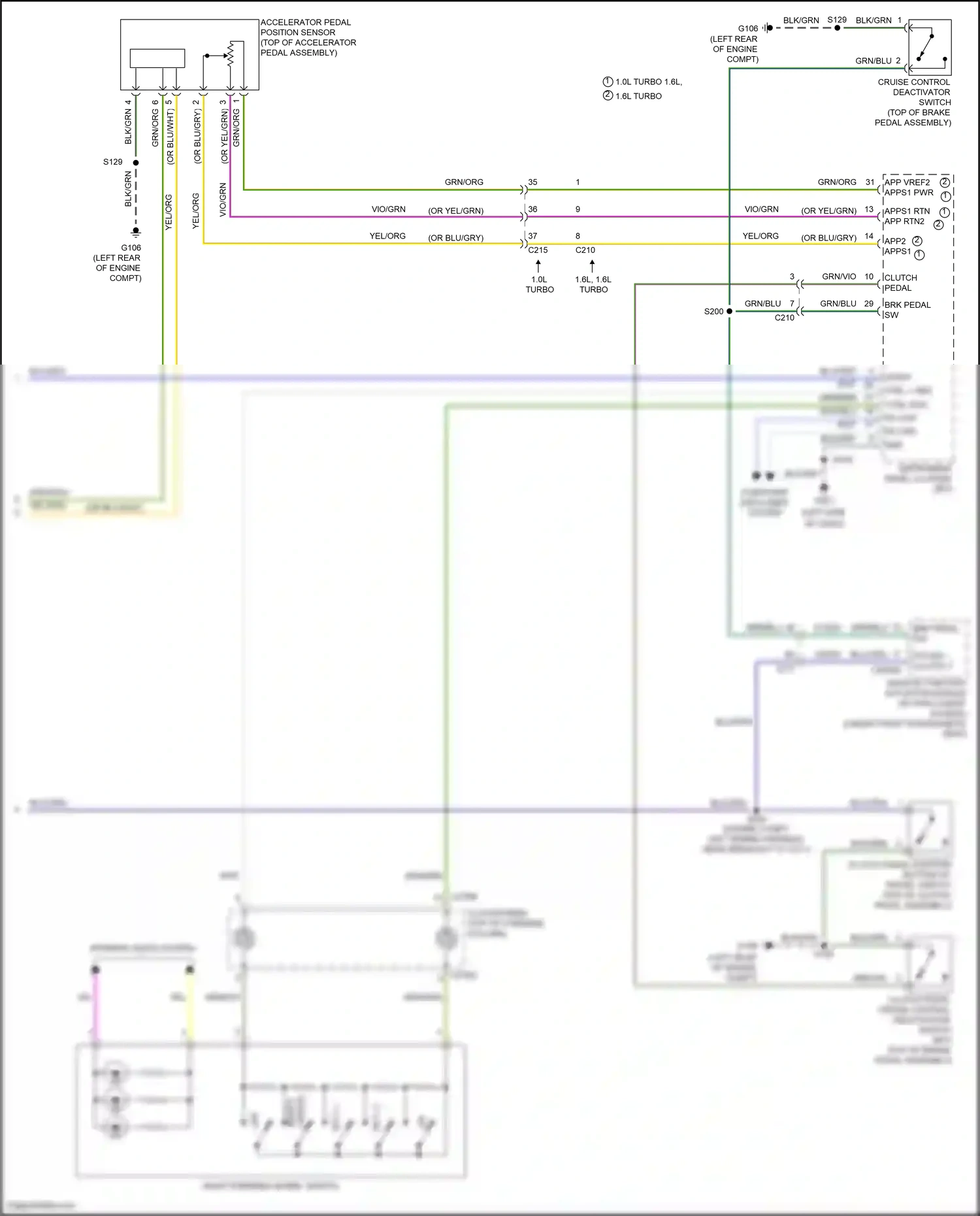 Wiring diagram ctrl rtn for Ford Fiesta Mk6 facelift (2012-2019) (1 of 1)