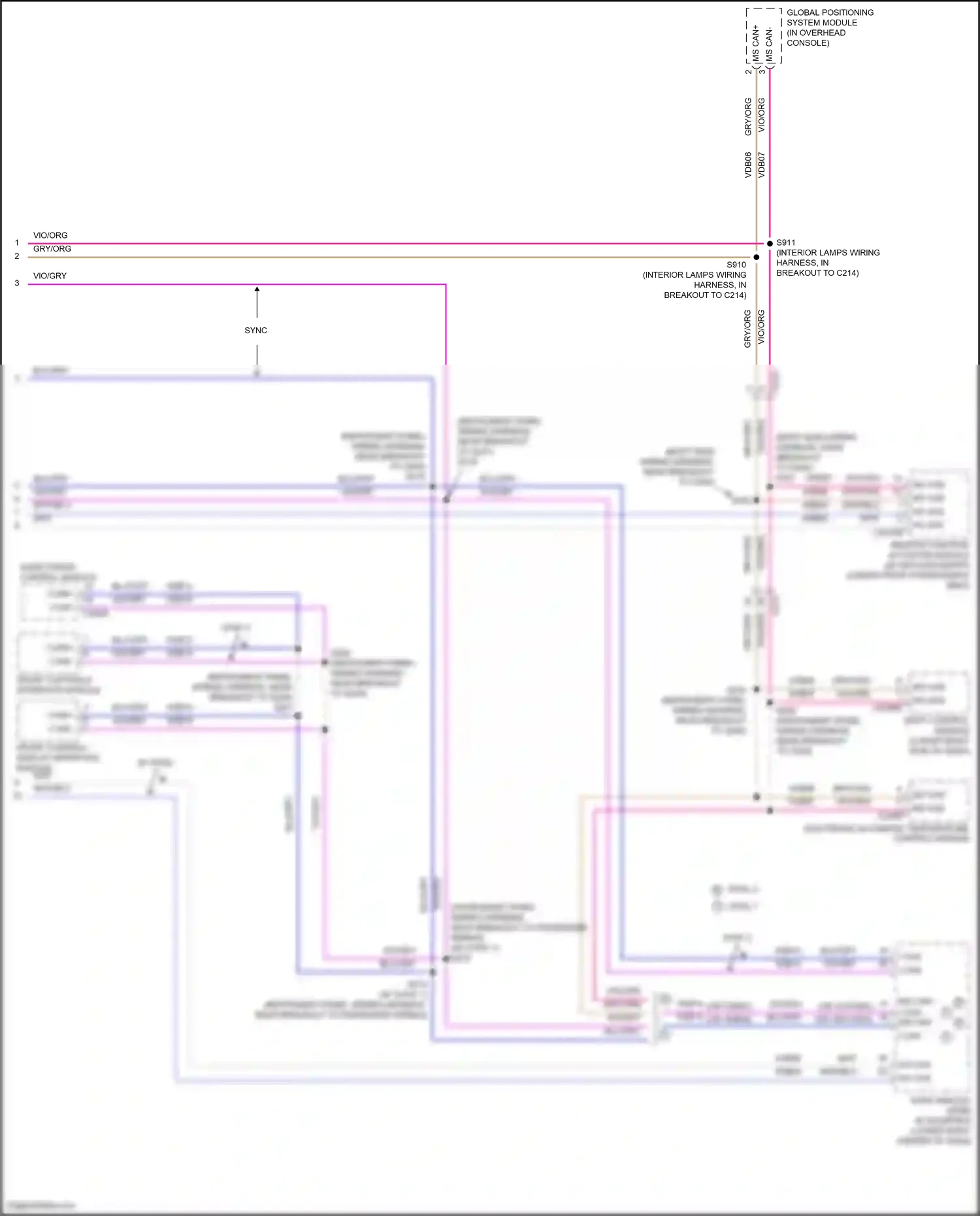 Wiring diagram electronic automatic temperature control module for Ford Fiesta Mk6 facelift (2012-2019) (1 of 1)