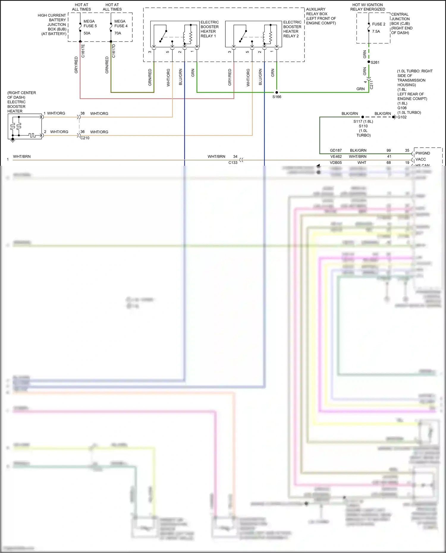 Ford Fiesta Mk6 facelift (2012-2019) engine coolant temperature (ect) sensor wiring diagram  (4 of 7)