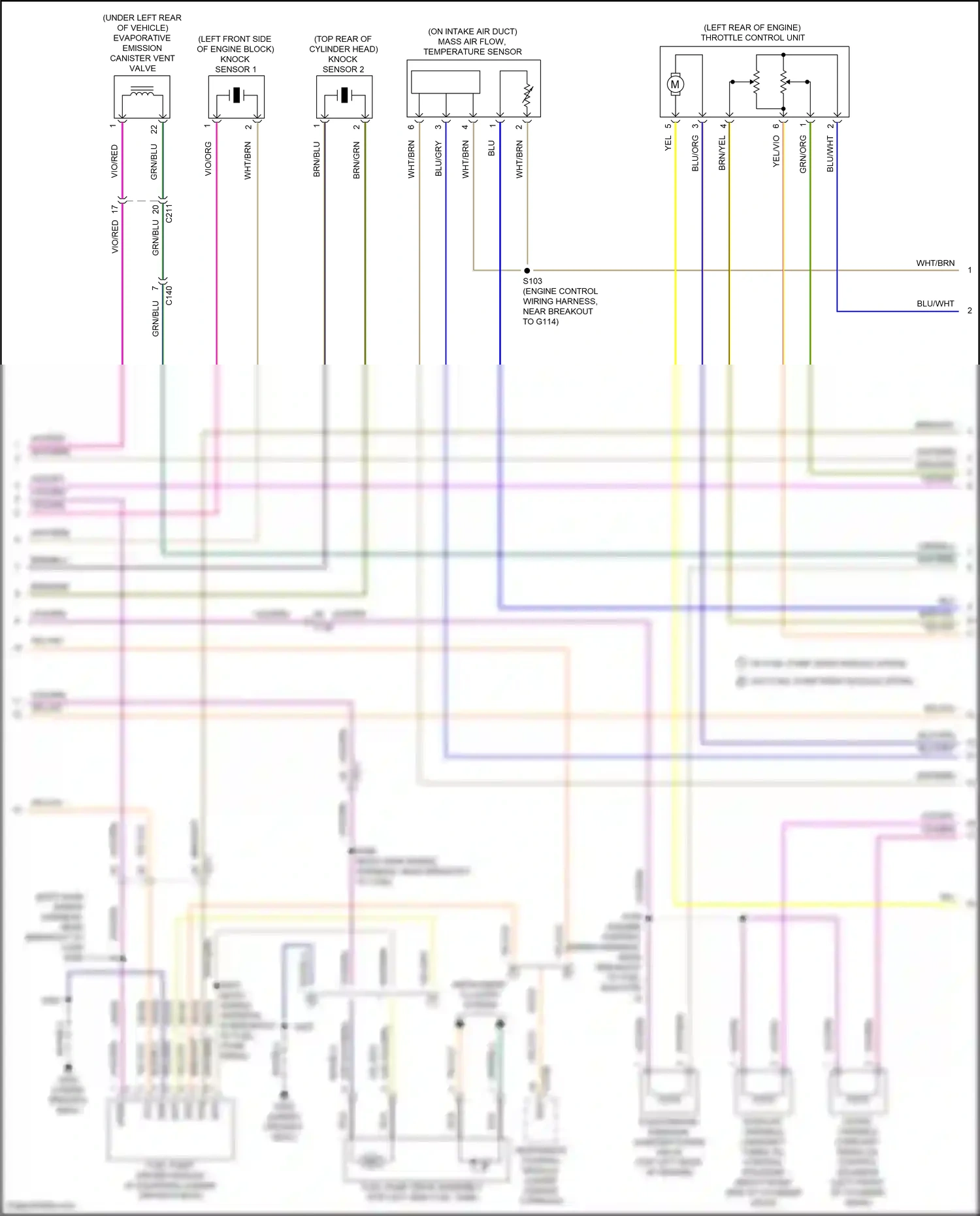 Wiring diagram fuel pump driver module for Ford Fiesta Mk6 facelift (2012-2019) (1 of 1)