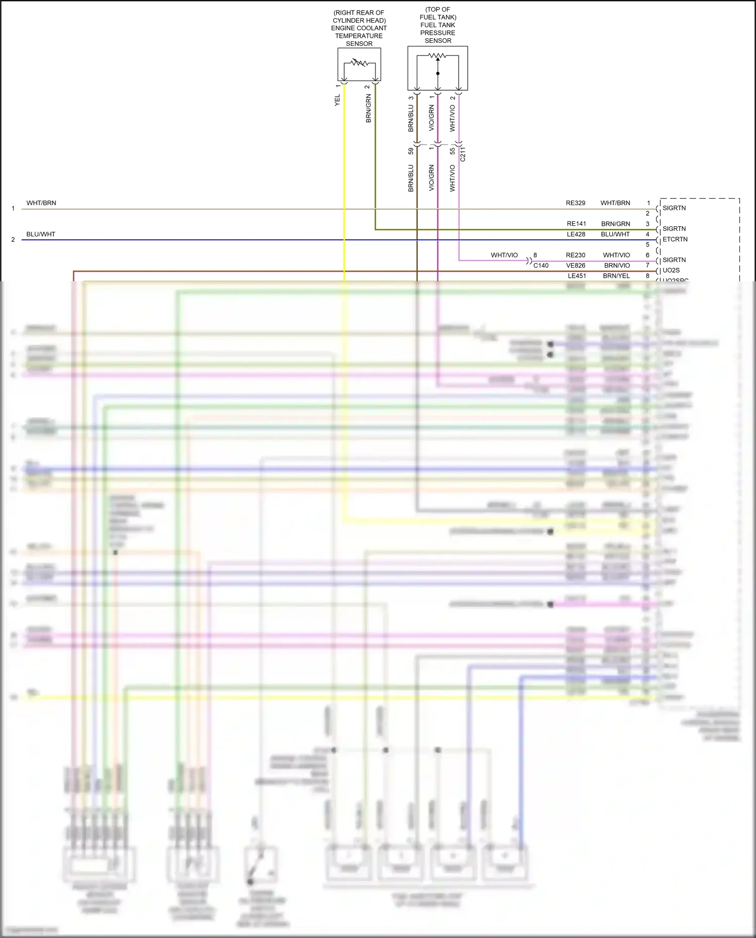 Wiring diagram nca for Ford Fiesta Mk6 facelift (2012-2019) (28 of 30)
