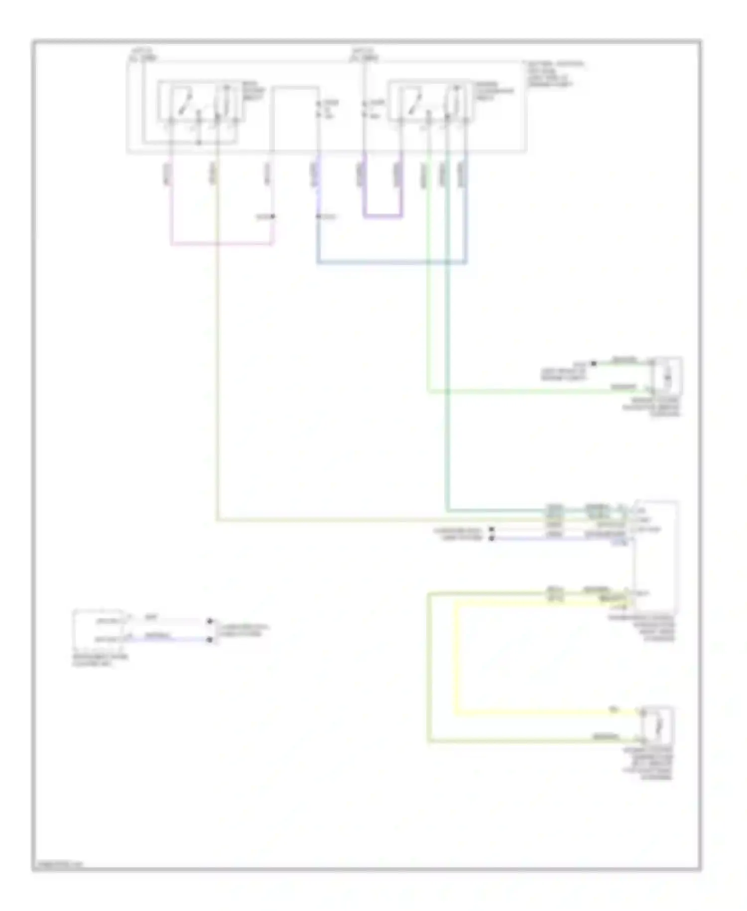 Fiesta Ford Mk6 (2008-2013): Cooling fan circuit