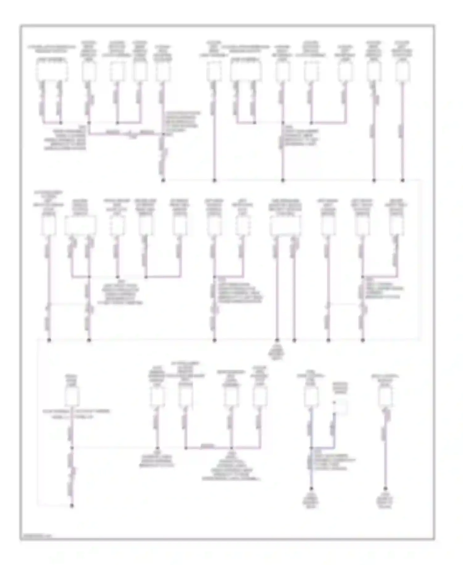 Fiesta Ford Mk6 (2008-2013): Ground distribution circuit (3 of 3)