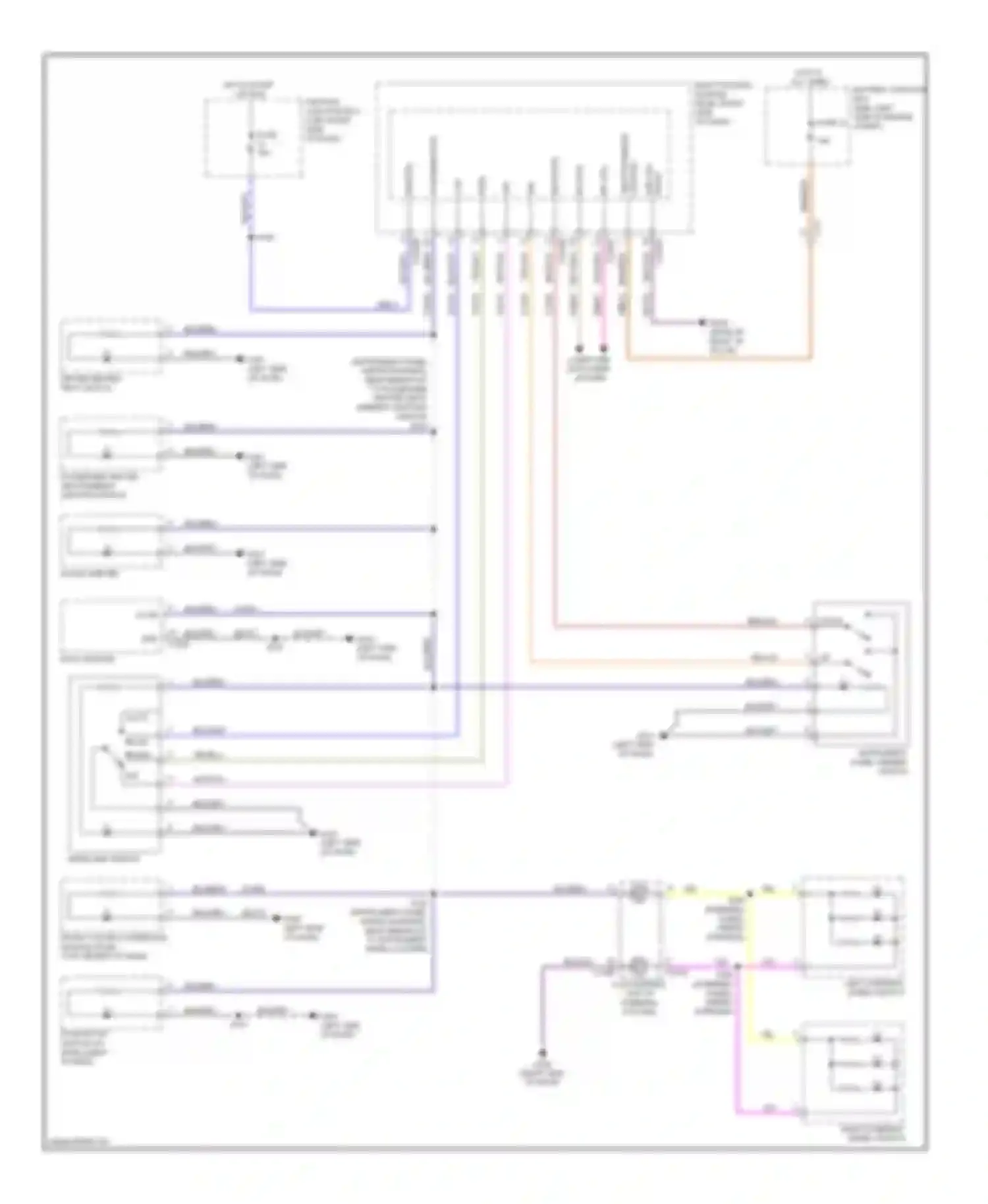 Fiesta Ford Mk6 (2008-2013): Instrument illumination circuit