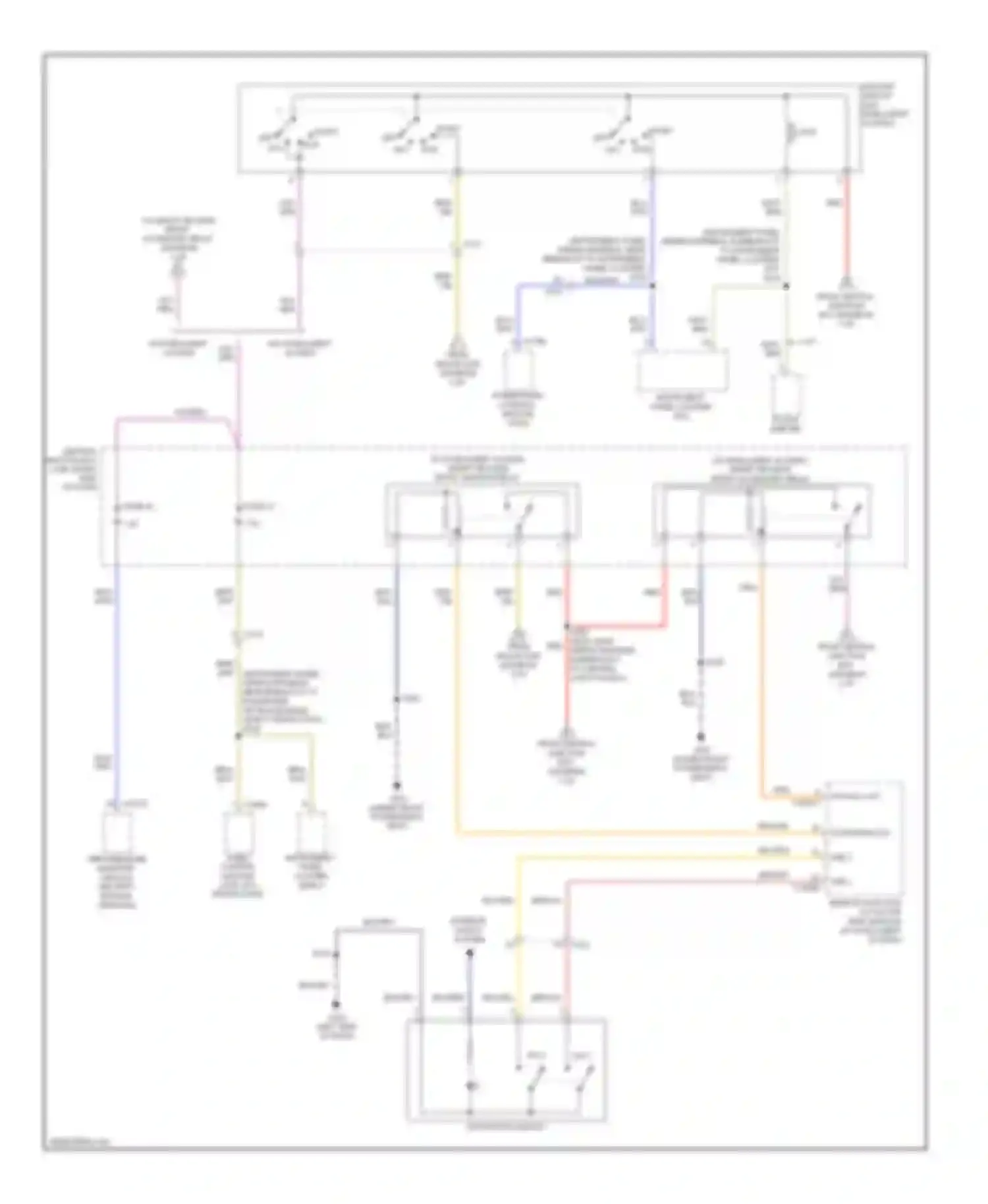Fiesta Ford Mk6 (2008-2013): Power distribution circuit (4 of 5)
