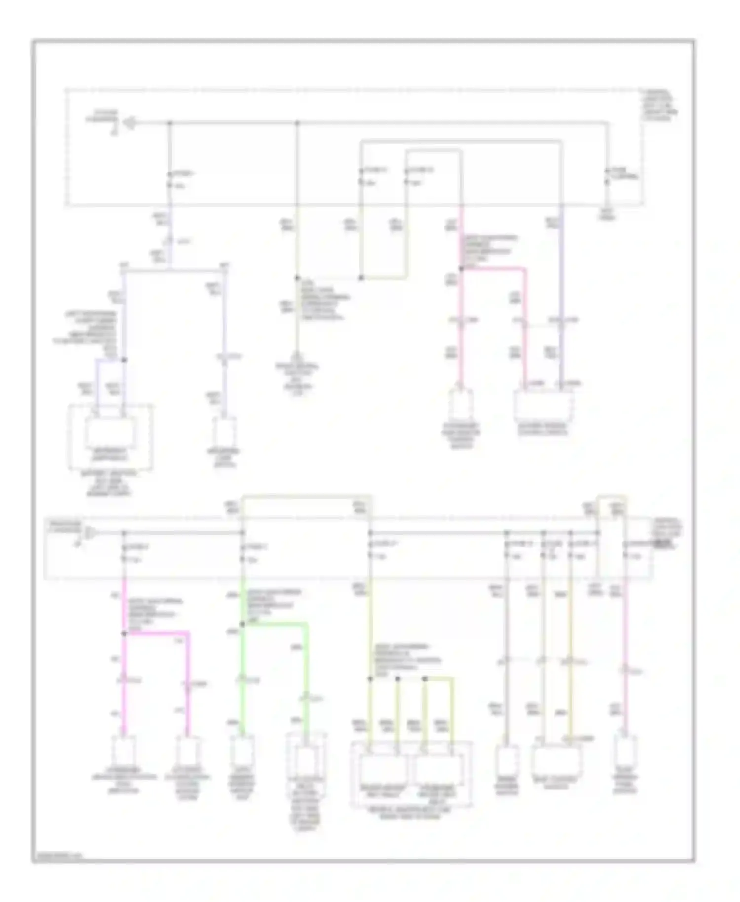 Fiesta Ford Mk6 (2008-2013): Power distribution circuit (5 of 5)