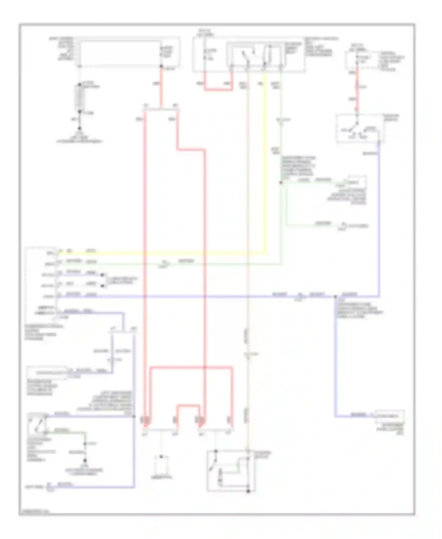 Fiesta Ford Mk6 (2008-2013): Starting circuit, without intelligent access