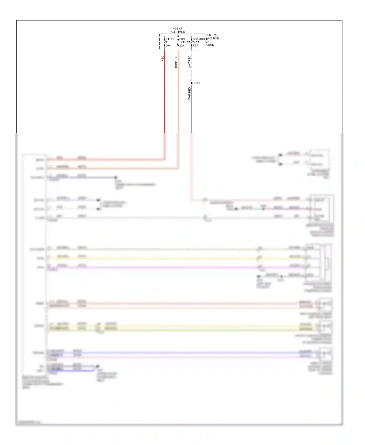 Wiring diagram 2 9 front - front + for Ford Fiesta Mk6 (2008-2013) (1 of 1)