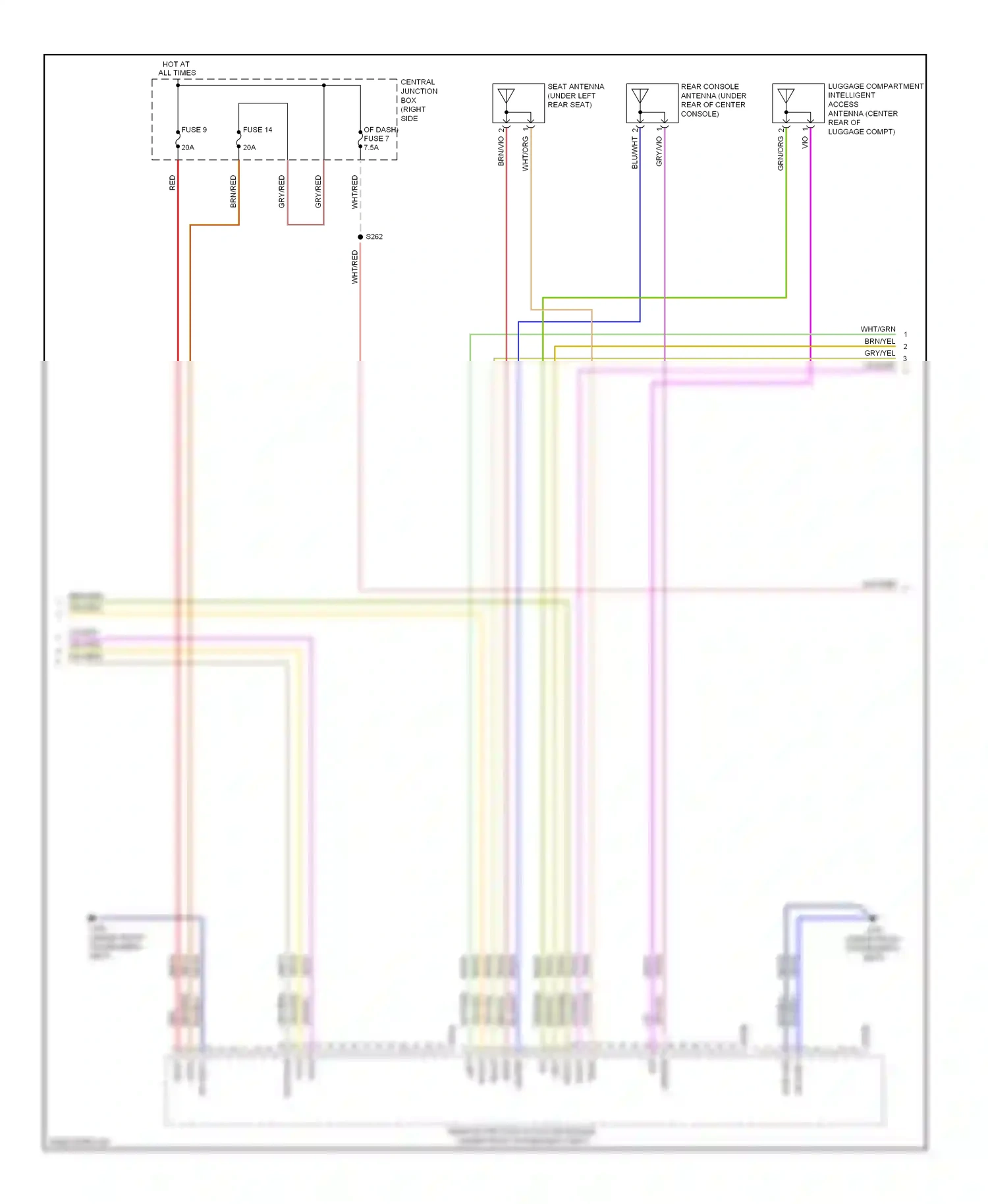 Wiring diagram red for Ford Fiesta Mk6 (2008-2013) (4 of 26)