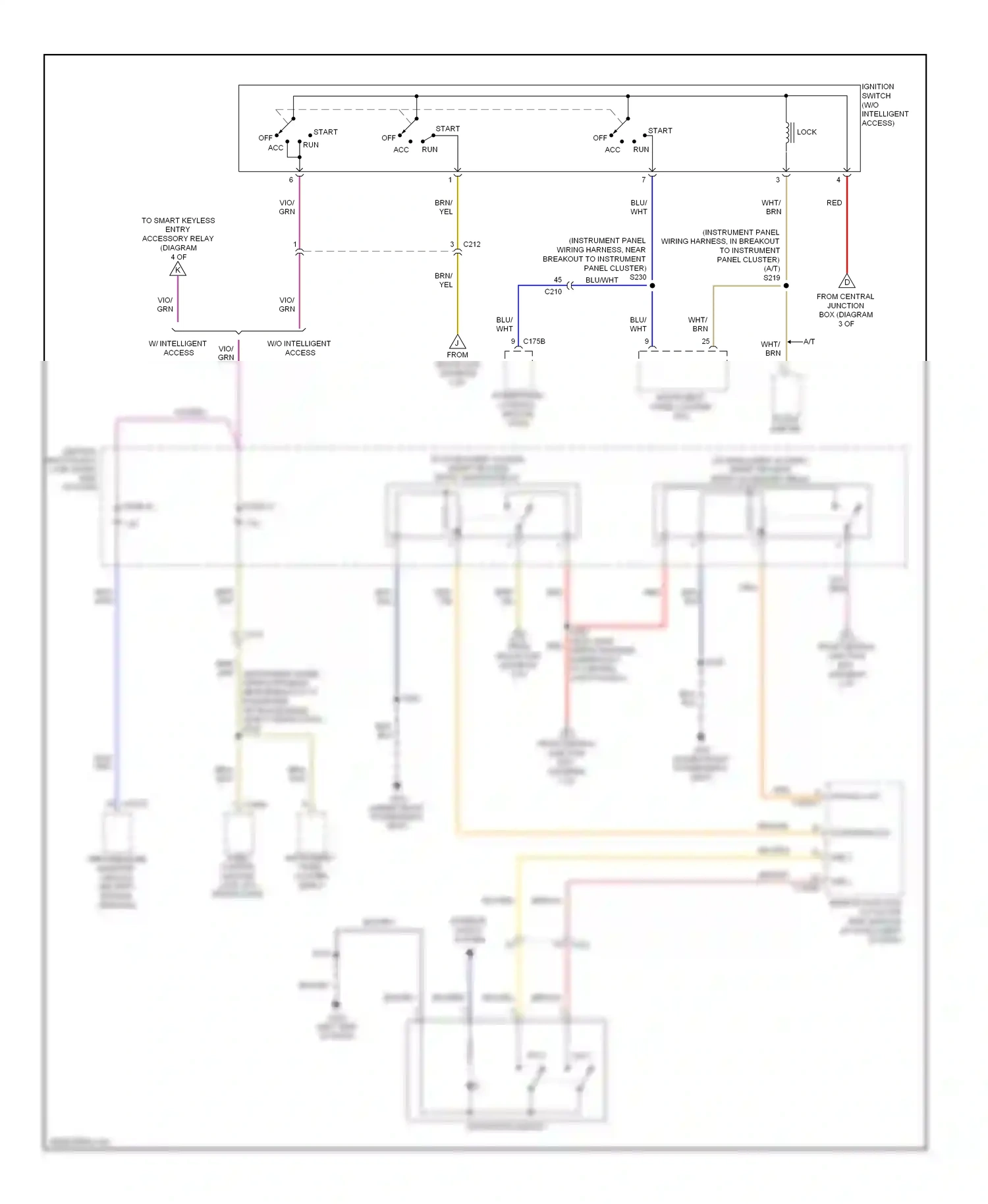 Wiring diagram run for Ford Fiesta Mk6 (2008-2013) (1 of 2)