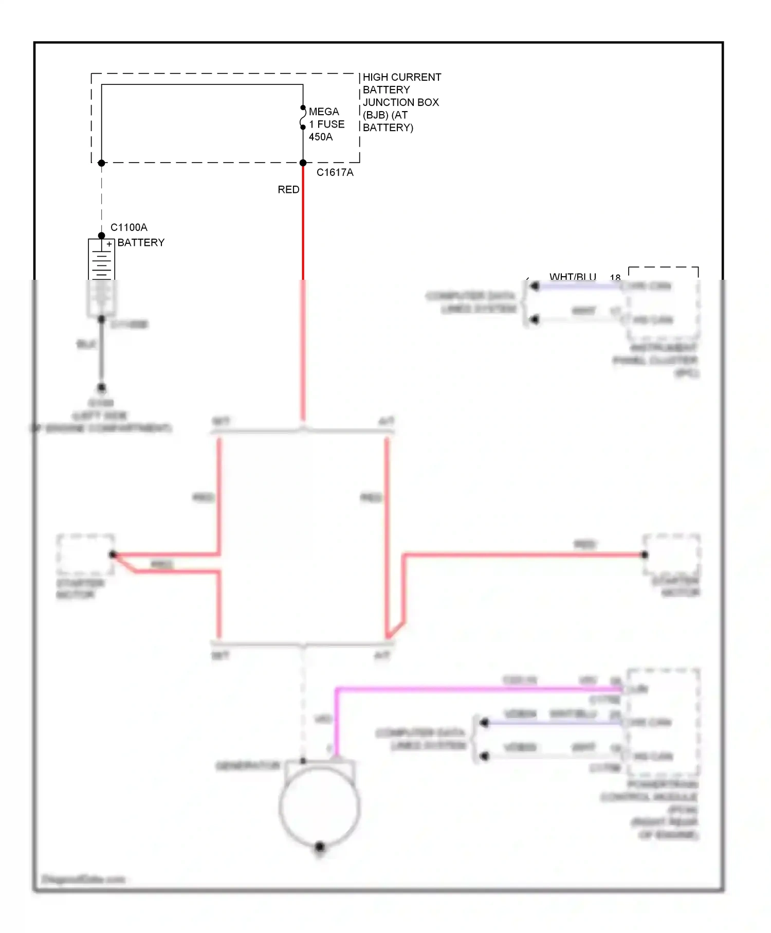 Wiring diagram vio for Ford Fiesta Mk6 (2008-2013) (31 of 38)