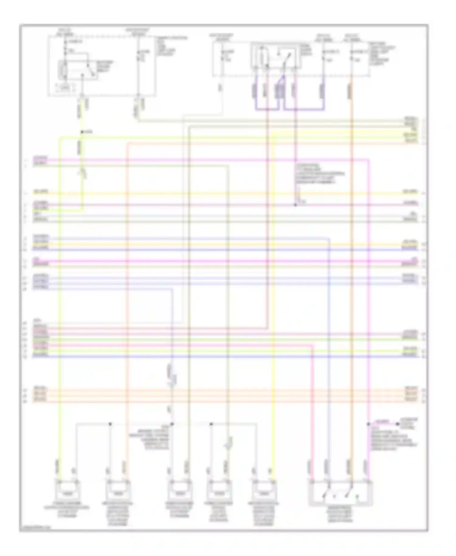 Flex Ford I (2008-2013): Wiring diagram engine performance 3.5l twin turbo (2 of 6)