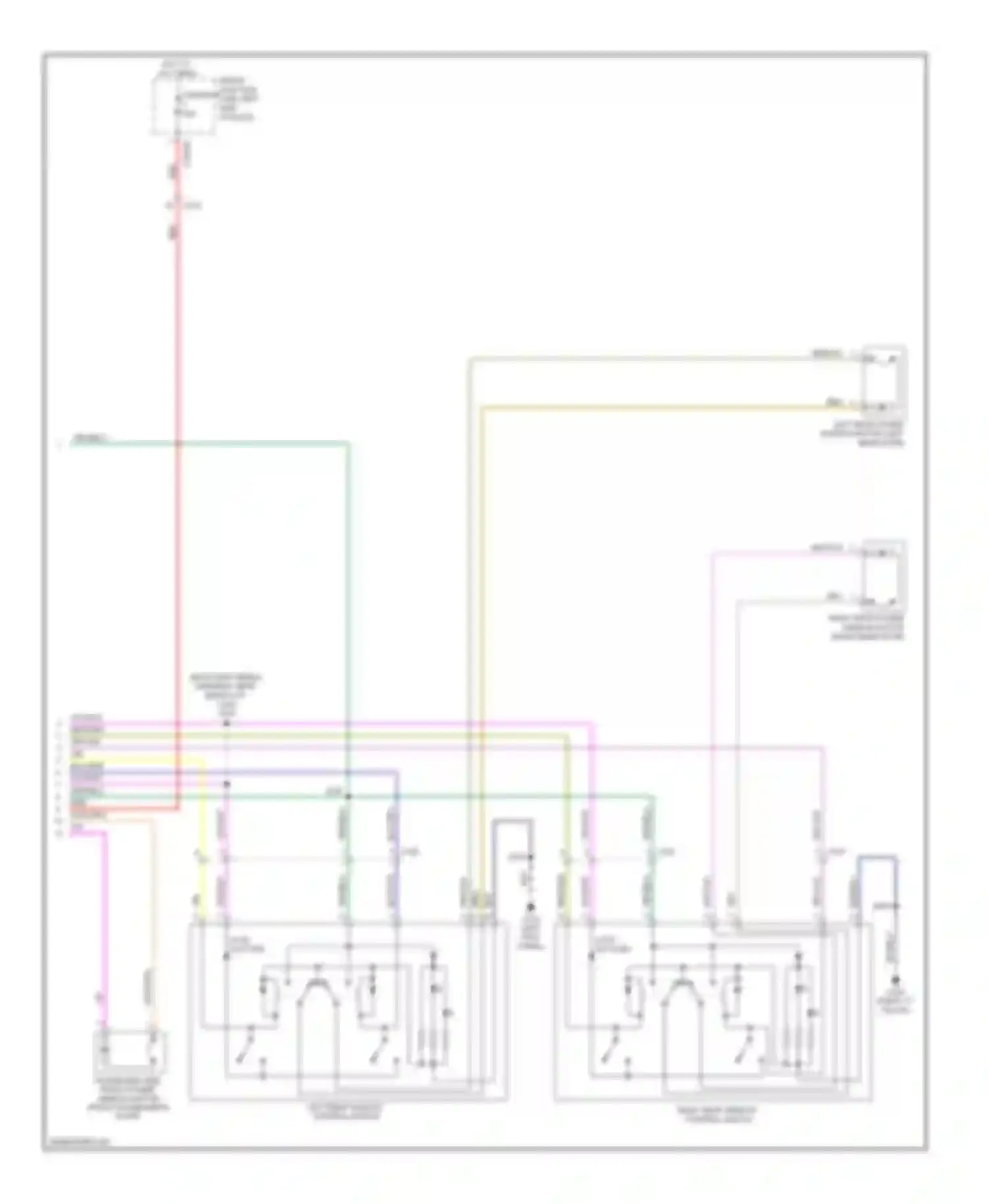 Flex Ford I (2008-2013): Power windows circuit (2 of 2)