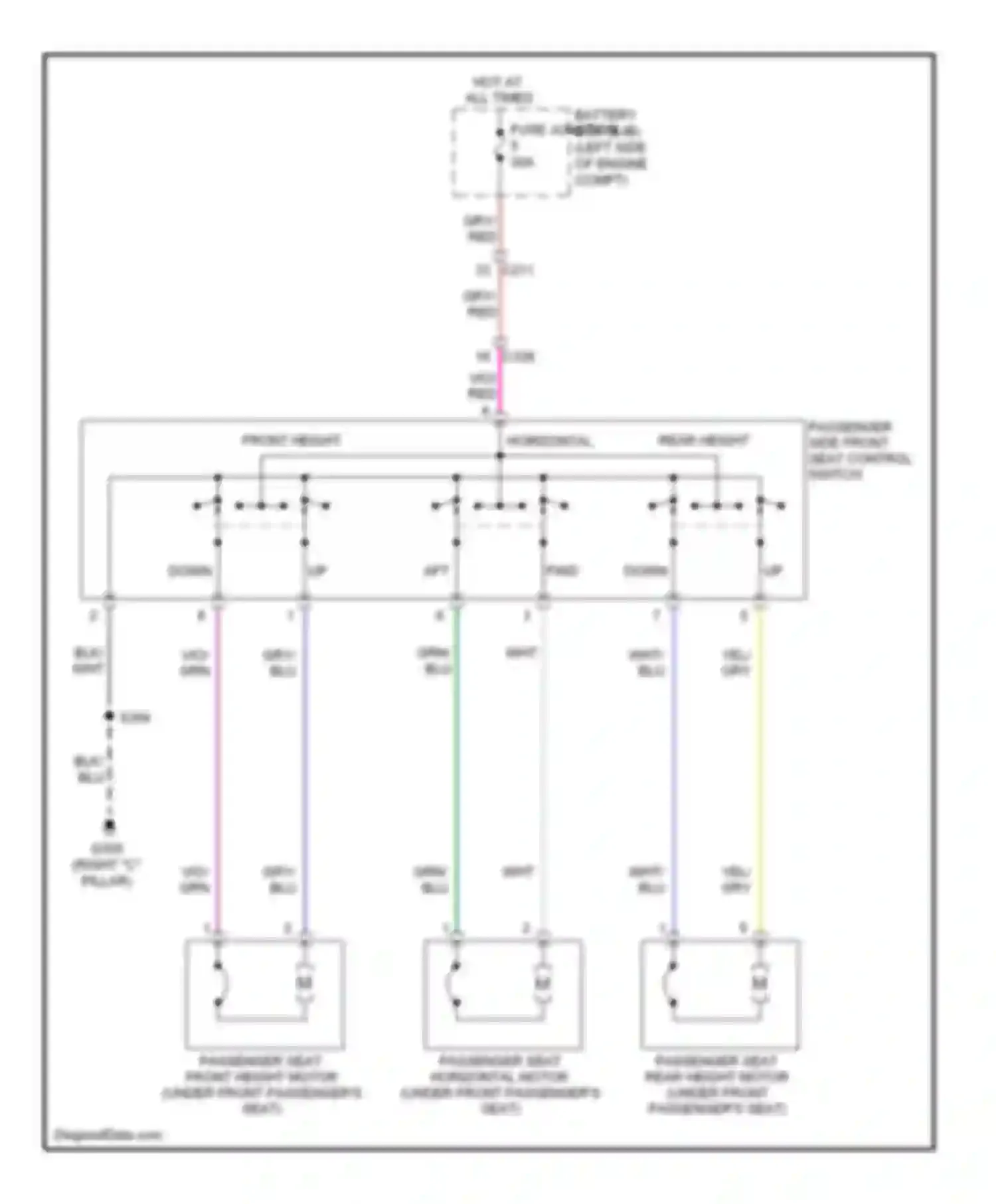 Wiring diagram blk for Ford Flex I (2008-2013) (44 of 57)