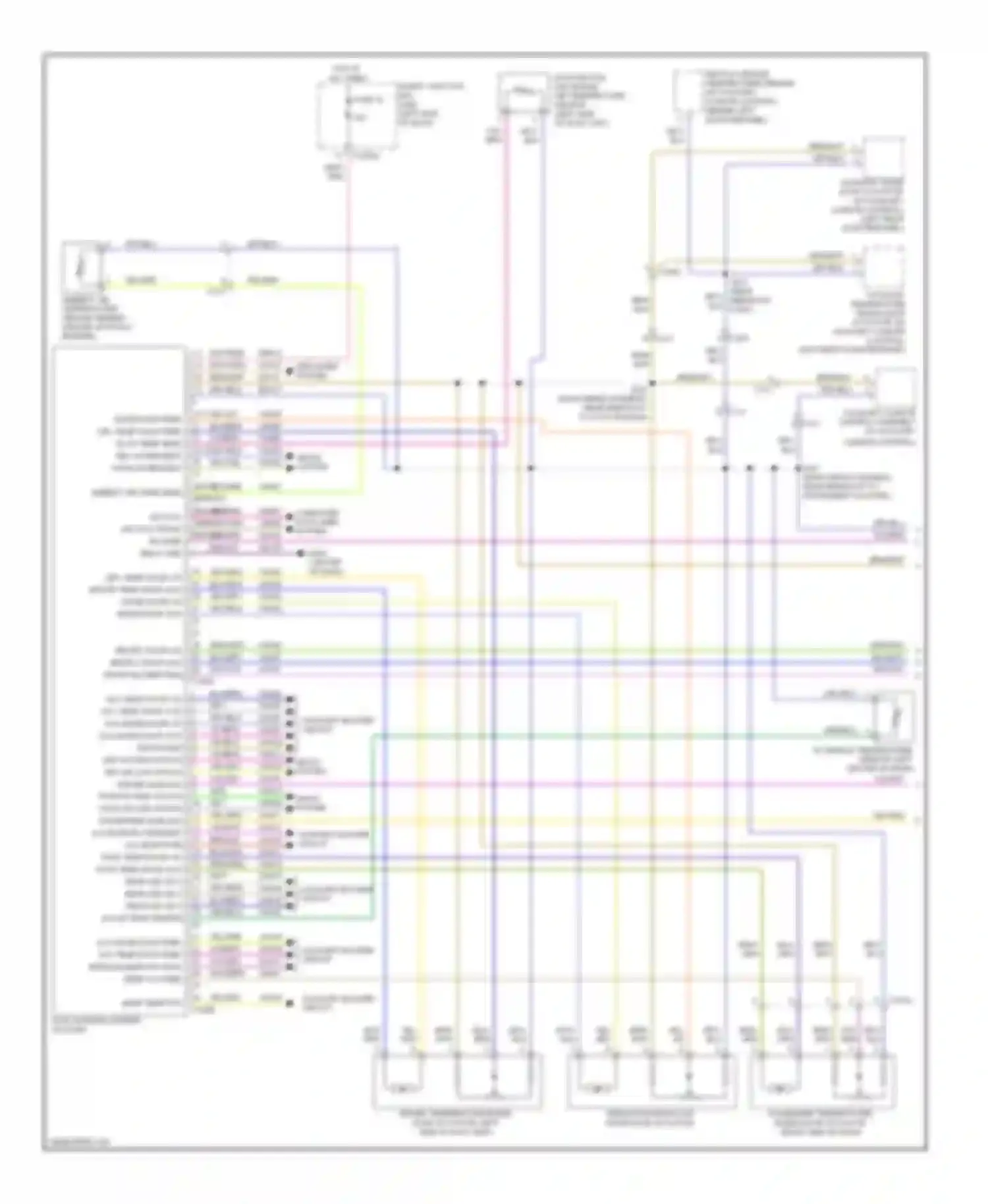 Wiring diagram brn/vio for Ford Flex I (2008-2013) (1 of 15)
