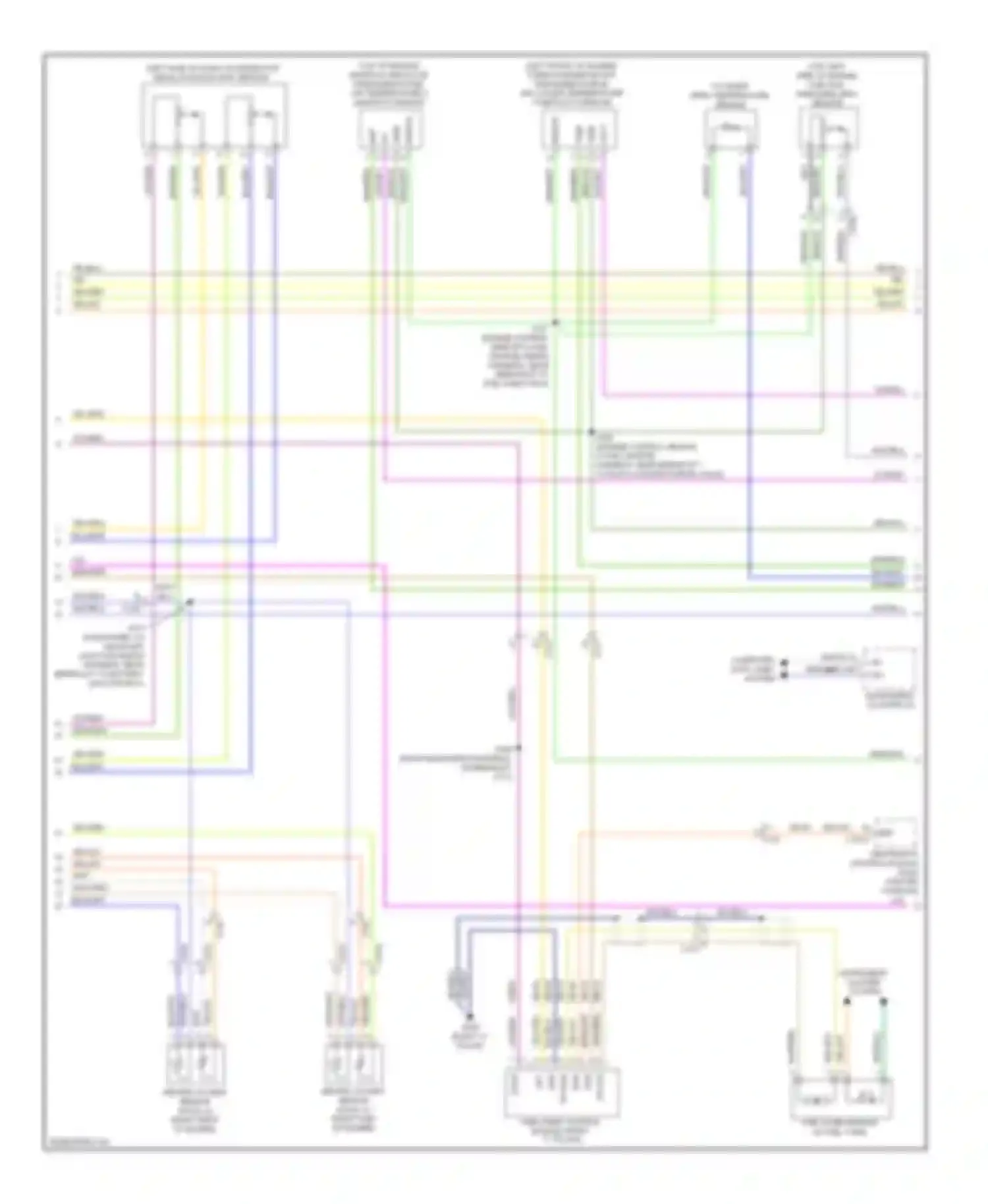 Wiring diagram fp rtn for Ford Flex I (2008-2013) (2 of 2)