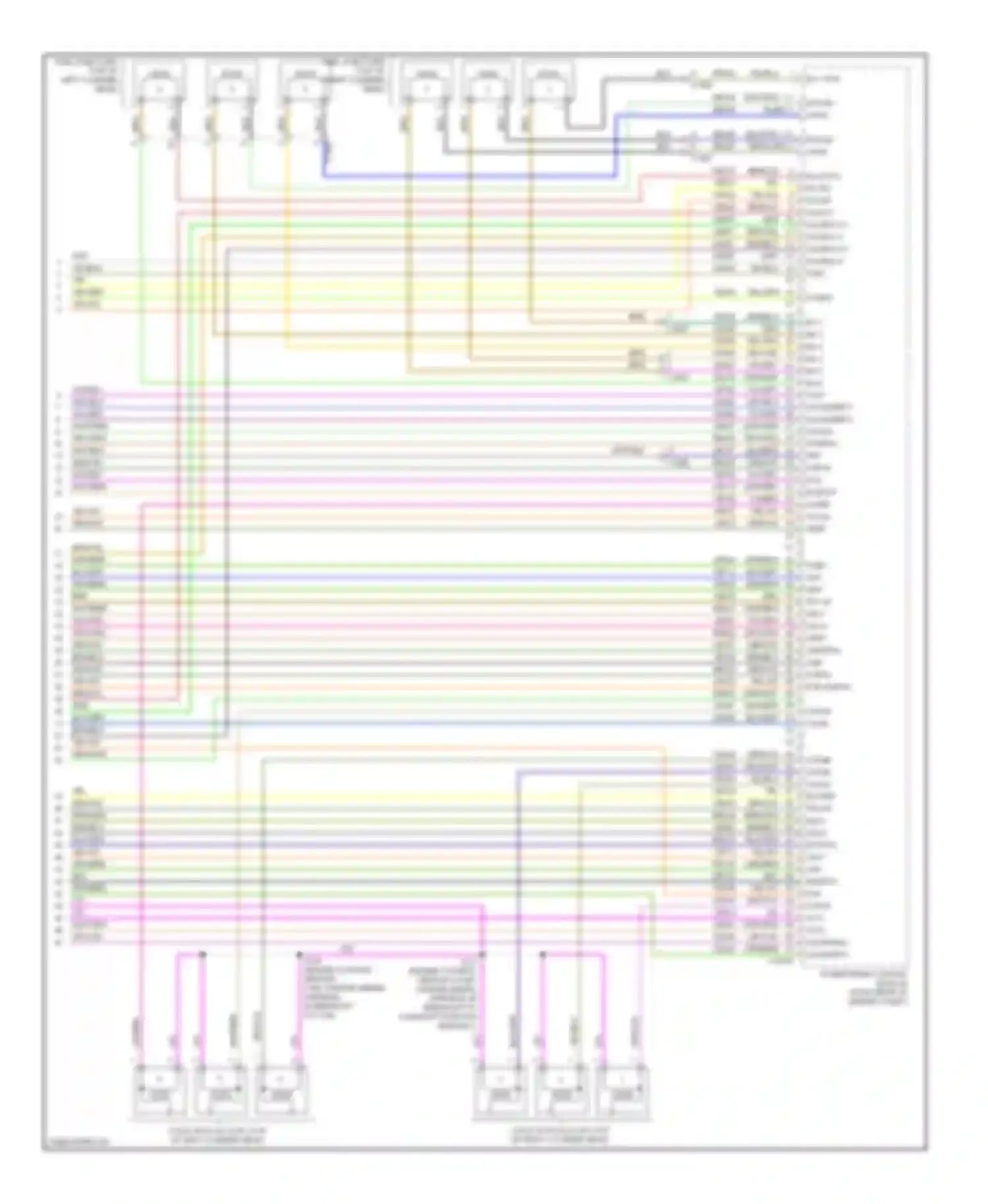 Wiring diagram 4 5 inj 2 rtn inj 3 rtn for Ford Flex I (2008-2013)