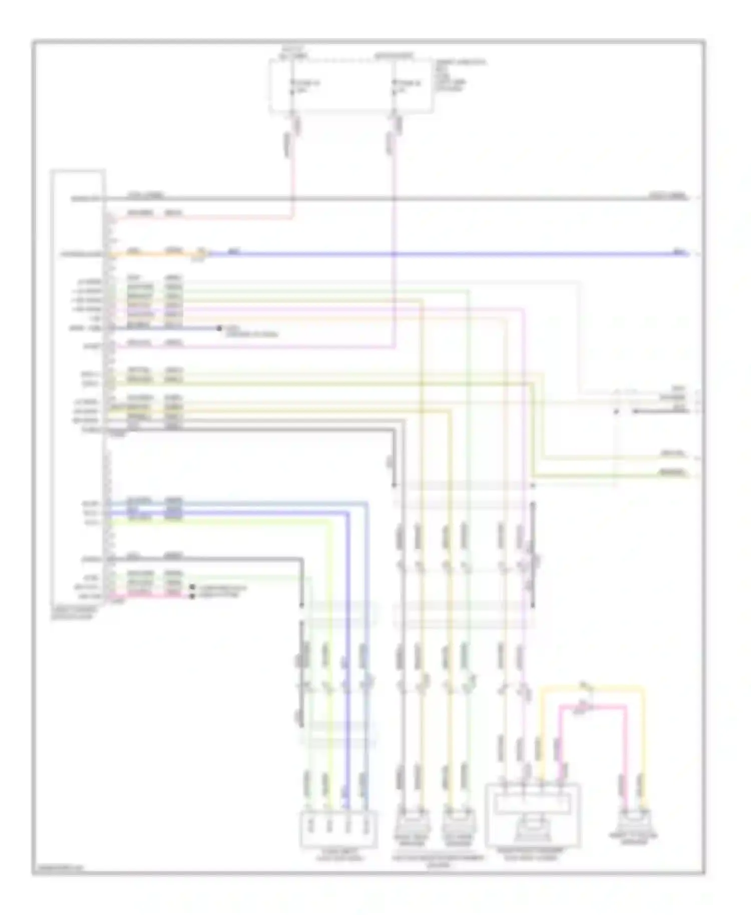 Wiring diagram fuse 28 for Ford Flex I (2008-2013) (2 of 4)