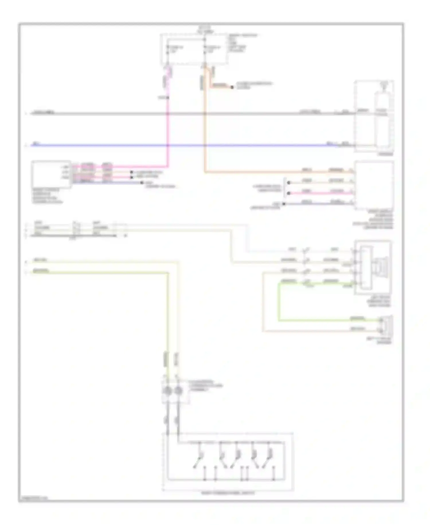 Wiring diagram gry/yel for Ford Flex I (2008-2013) (12 of 28)