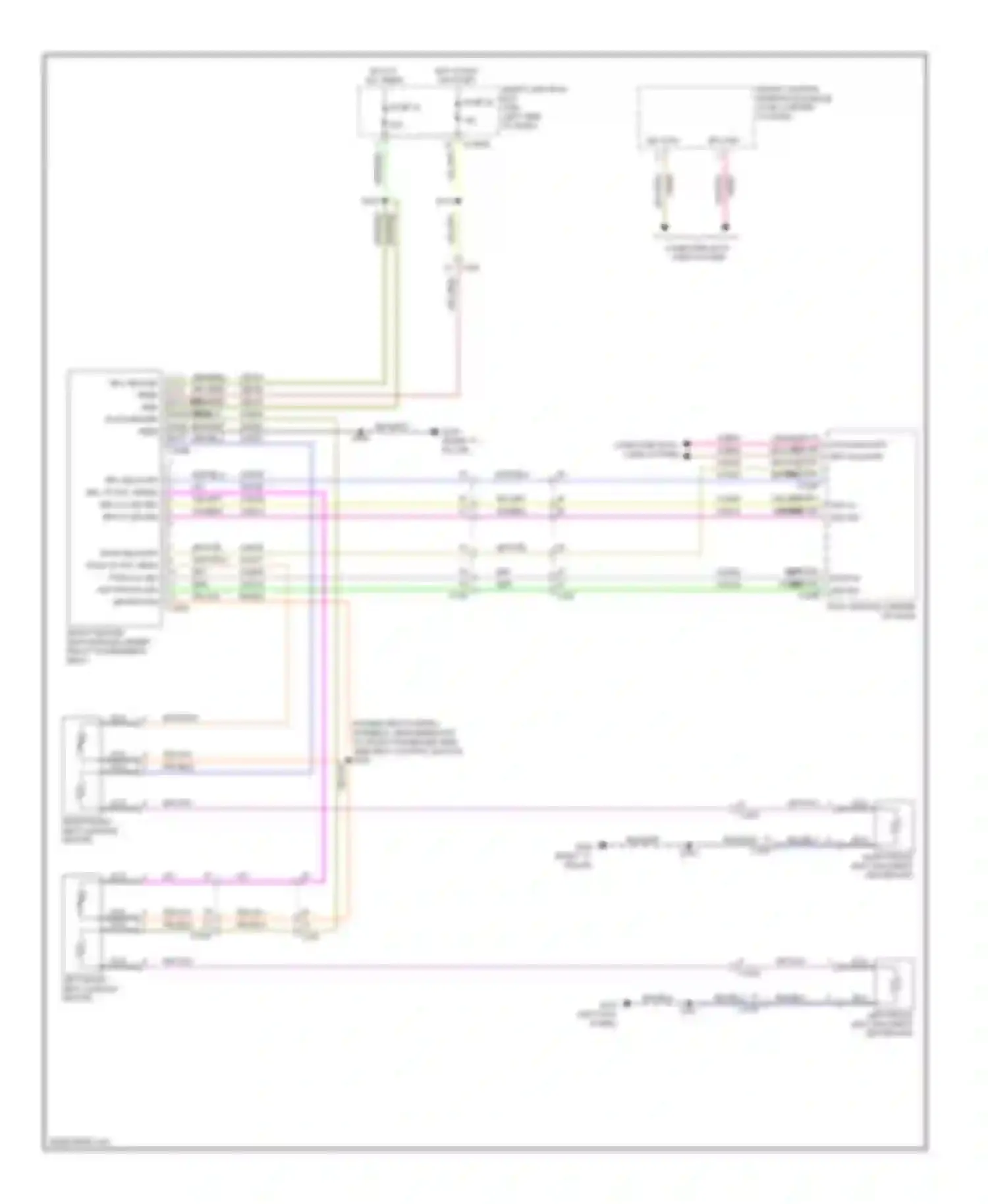 Wiring diagram gry/red for Ford Flex I (2008-2013)