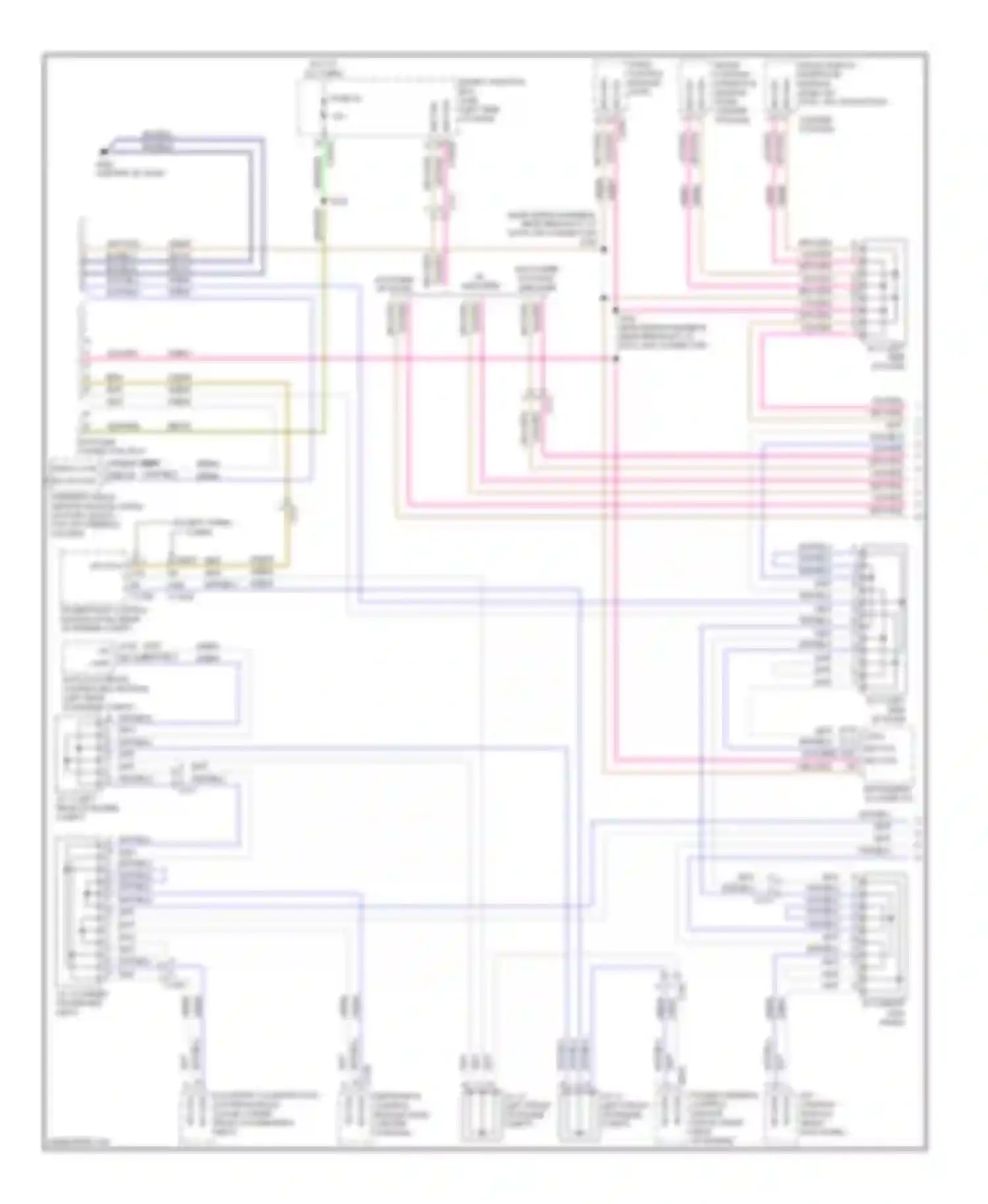Wiring diagram wht/blu for Ford Flex I (2008-2013) (7 of 49)