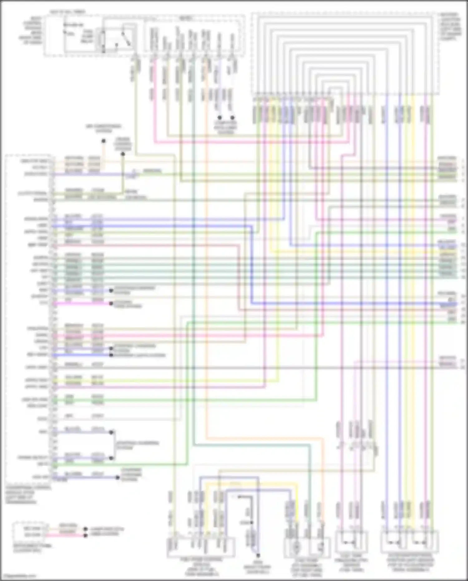 Focus RS Ford III (2016-2018): Wiring diagram engine performance 1.0l turbo (1 of 7)