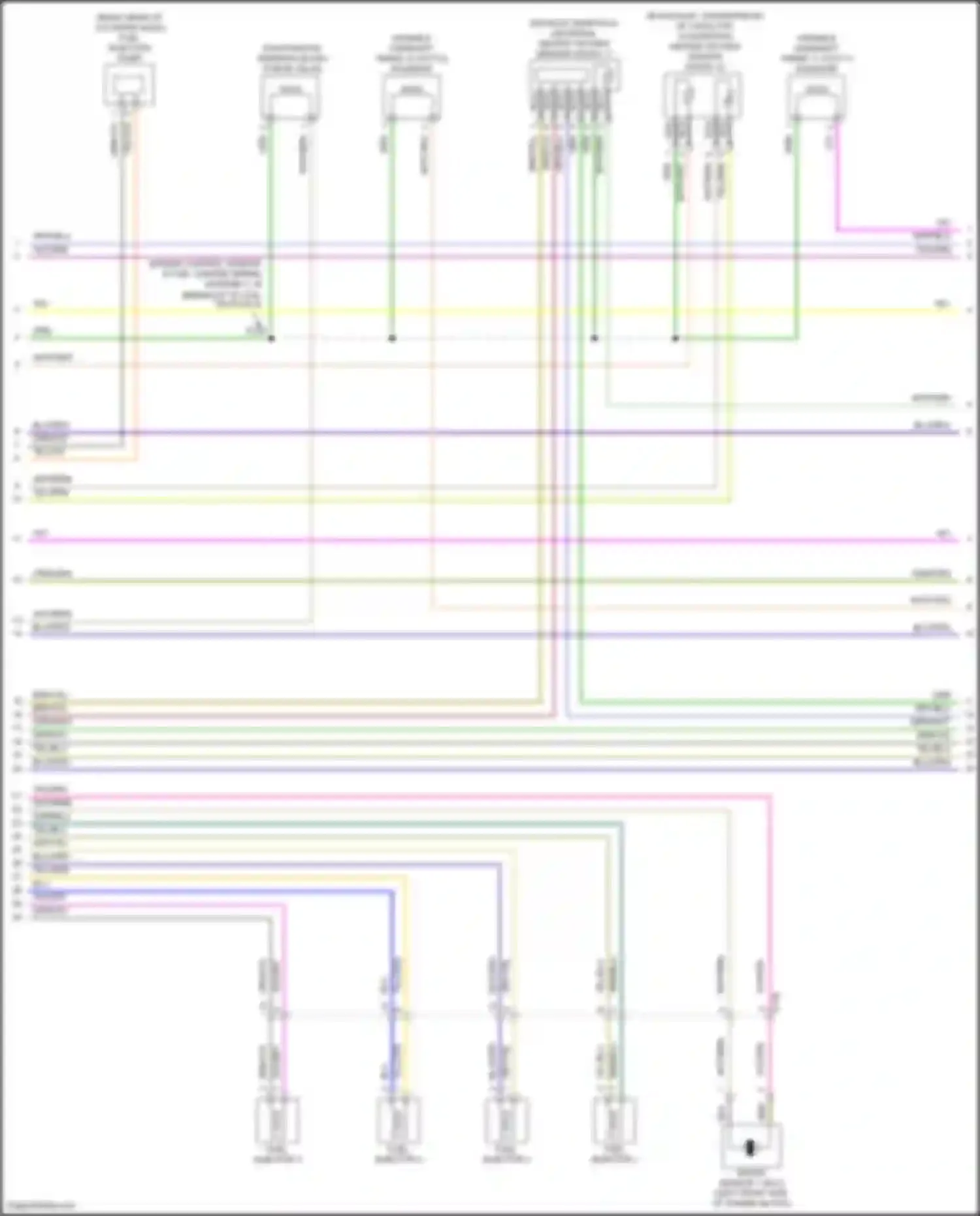 Focus RS Ford III (2016-2018): Wiring diagram engine performance 2.0l turbo (5 of 6)