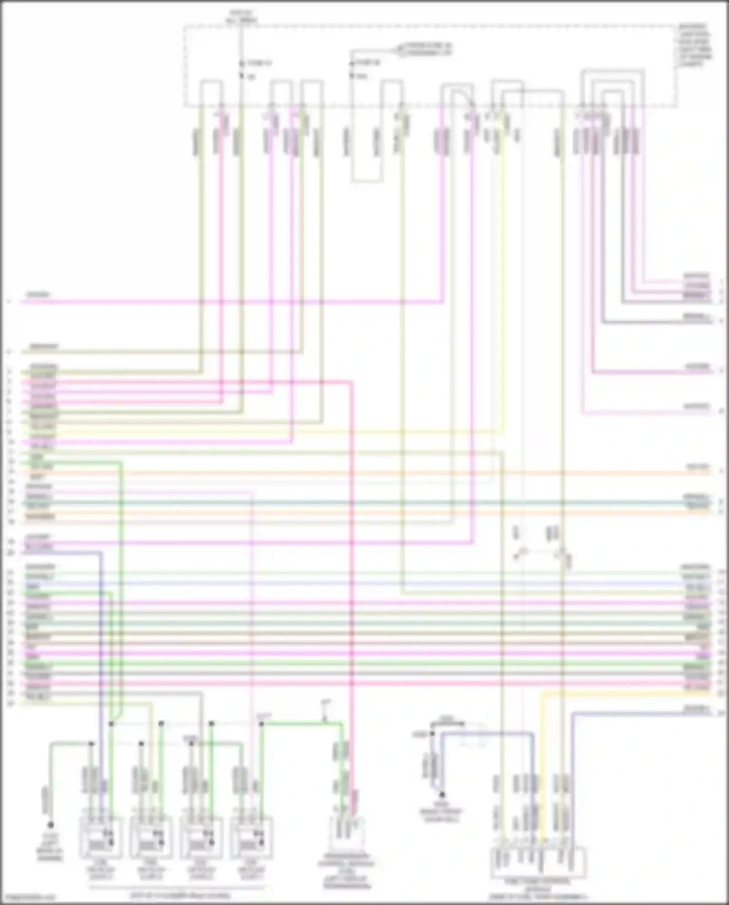 Focus RS Ford III (2016-2018): Wiring diagram engine performance 2.0l (4 of 6)