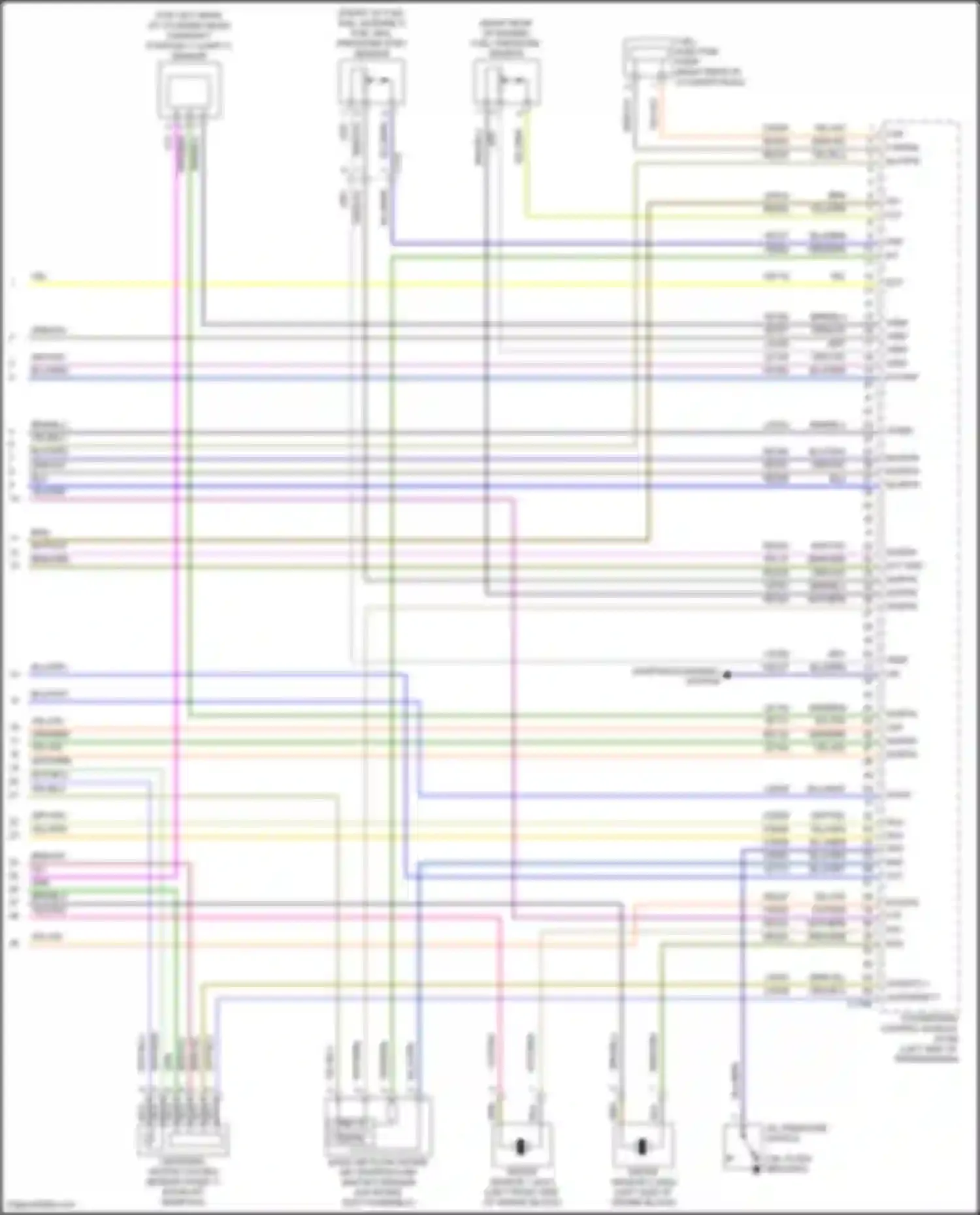 Focus RS Ford III (2016-2018): Wiring diagram engine performance 2.0l (6 of 6)