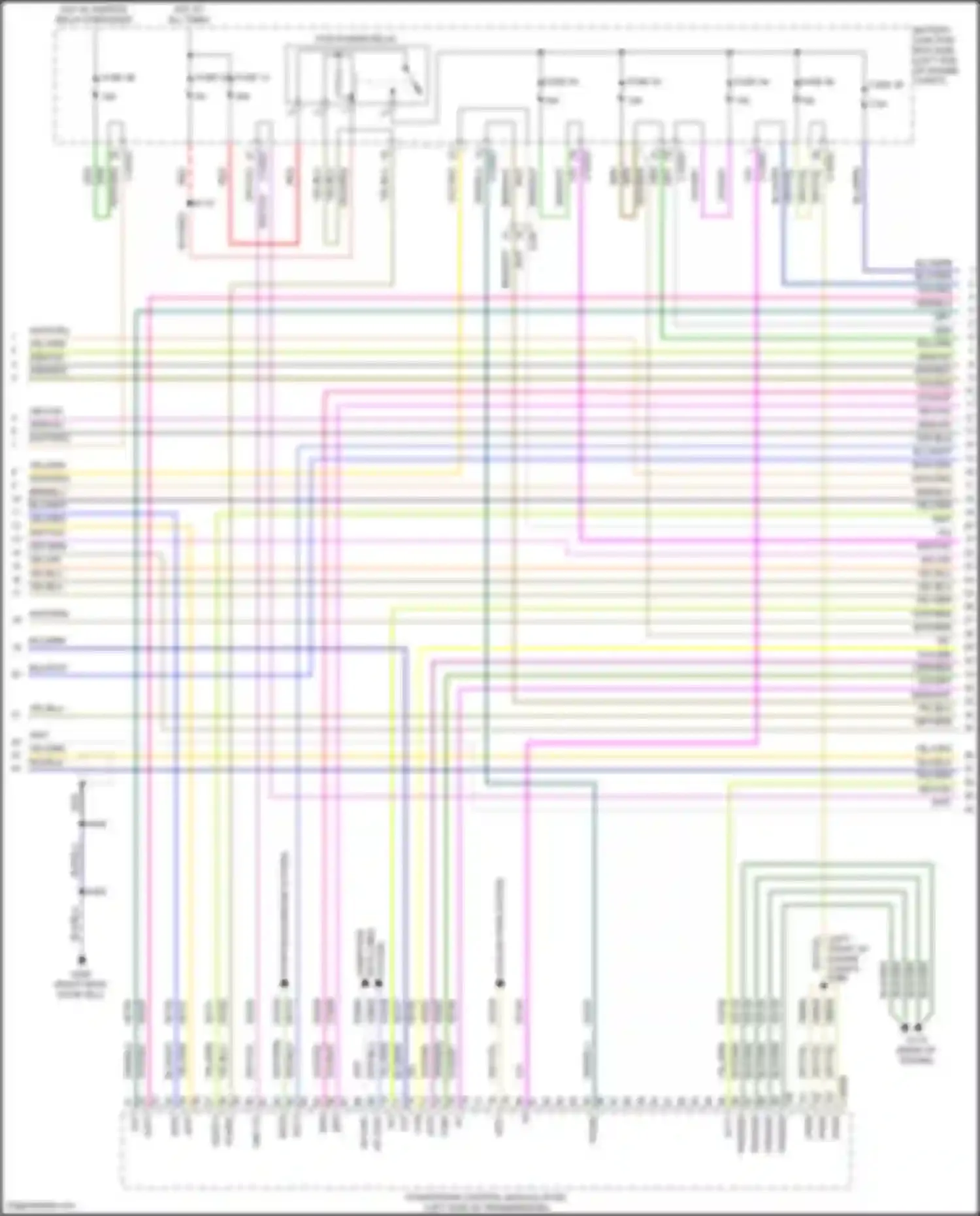 Focus RS Ford III (2016-2018): Wiring diagram engine performance 2.3l turbo (2 of 6)