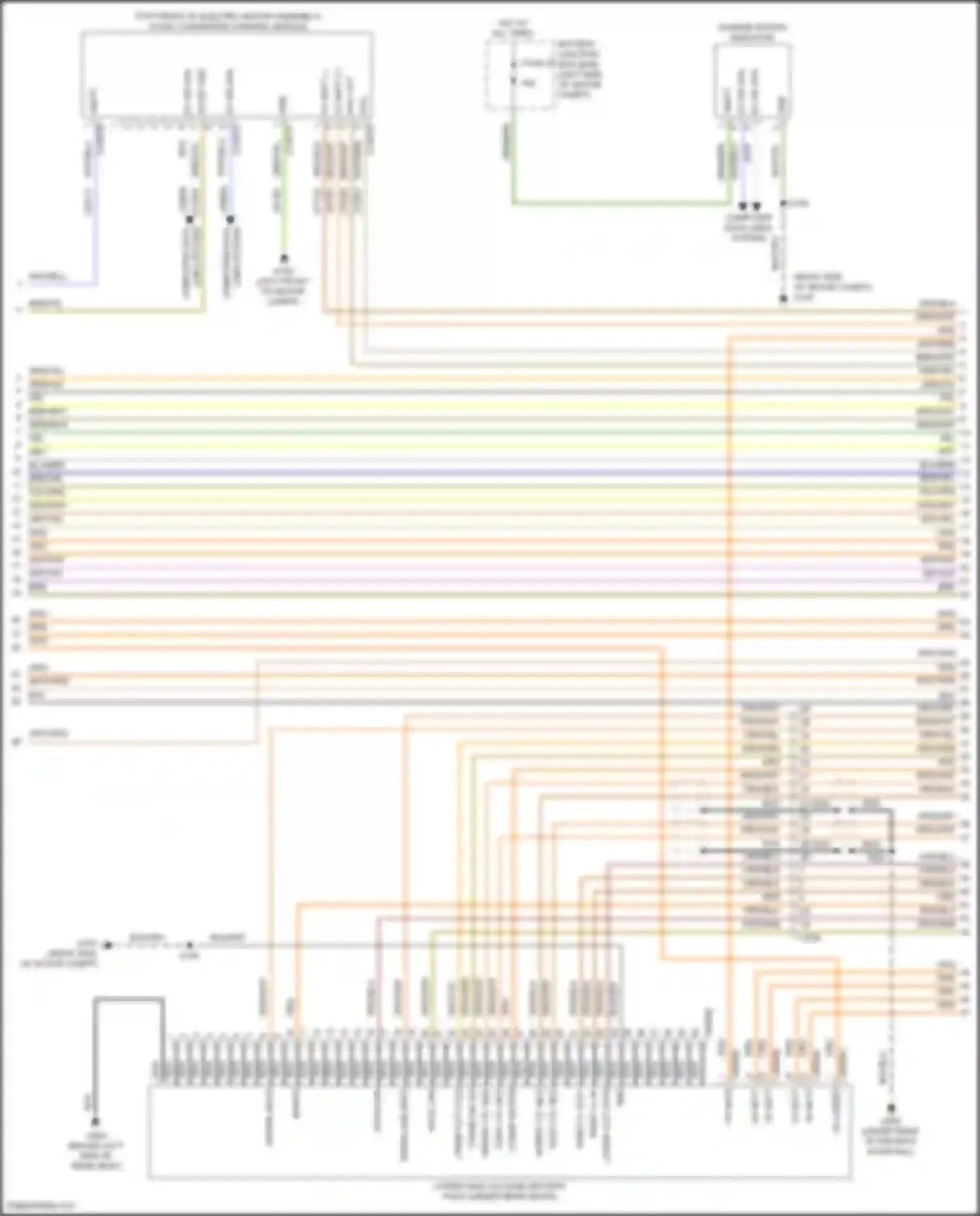 Focus RS Ford III (2016-2018): Wiring diagram engine performance electric (5 of 8)