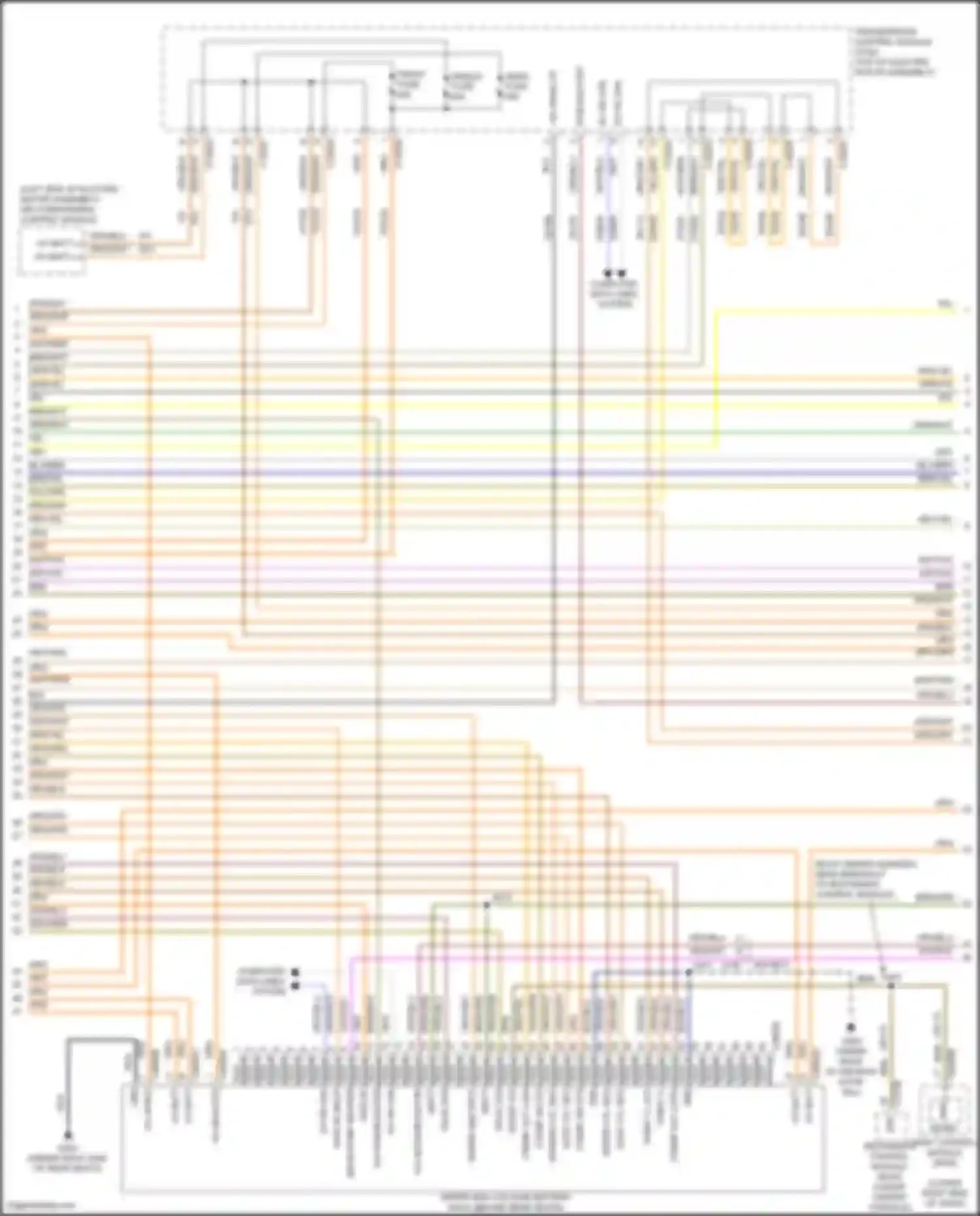 Focus RS Ford III (2016-2018): Wiring diagram engine performance electric (6 of 8)