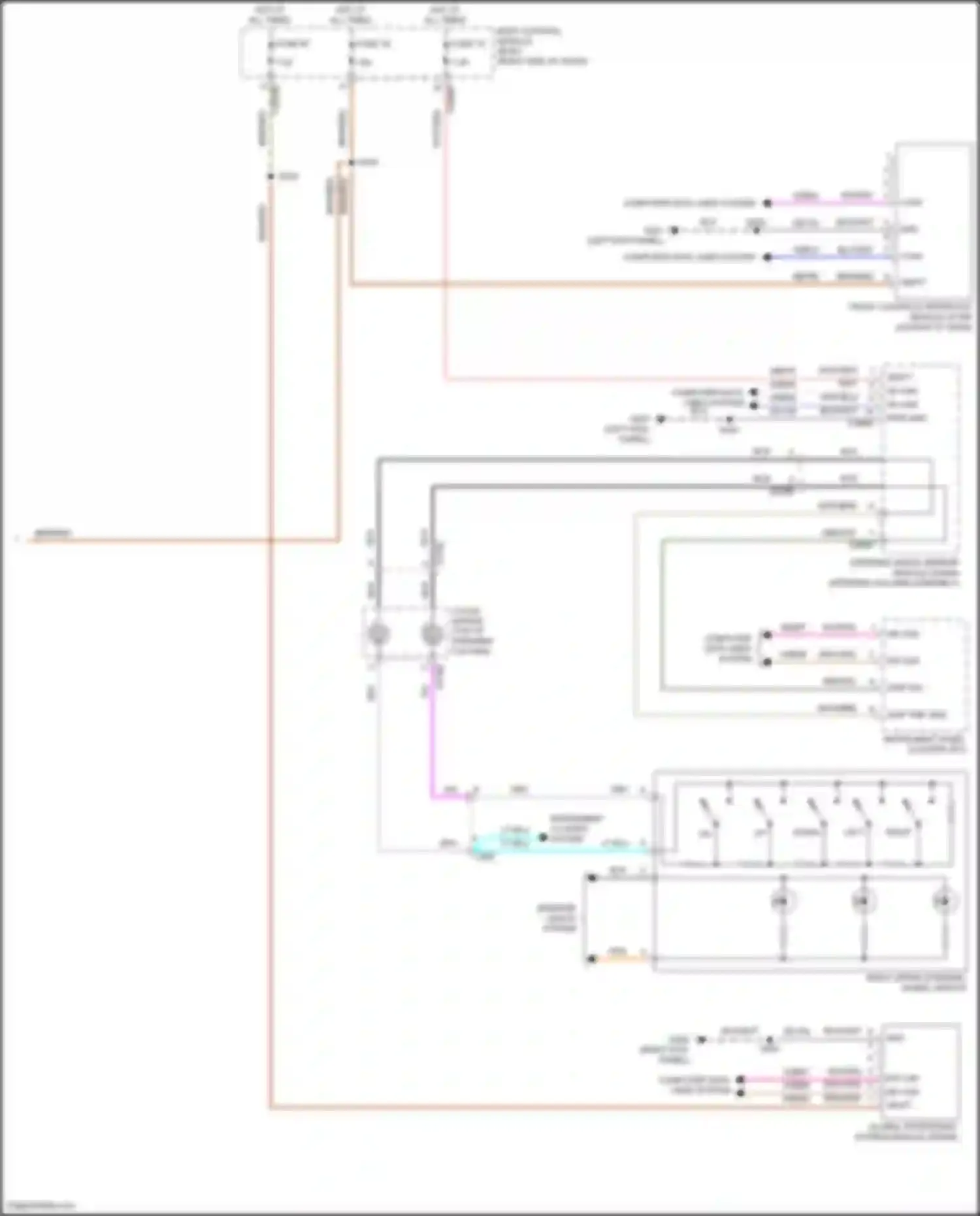 Focus RS Ford III (2016-2018): Navigation circuit, except rs & electric w/o sony (2 of 2)