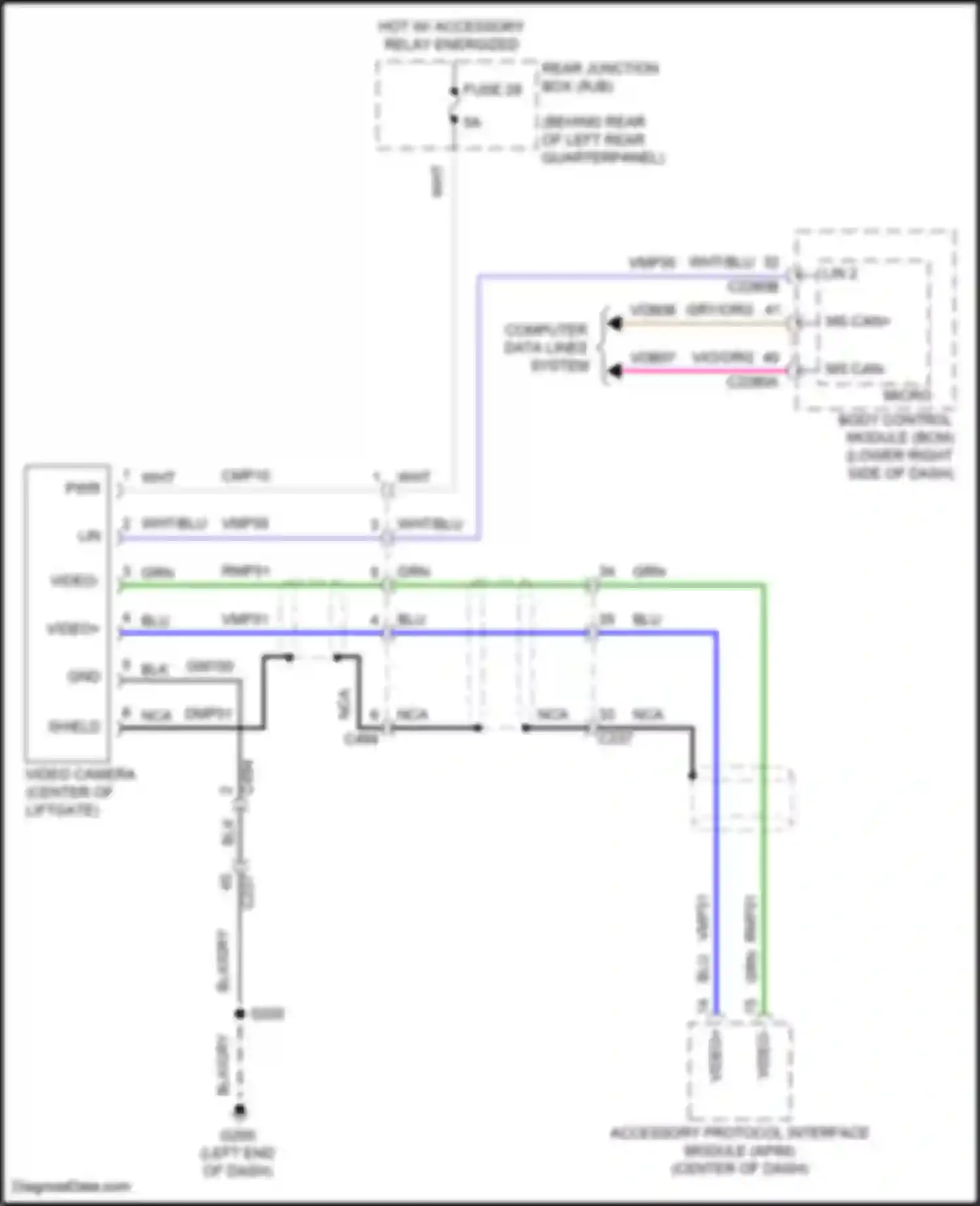 Wiring diagram blk for Ford Focus RS III (2016-2018) (109 of 211)
