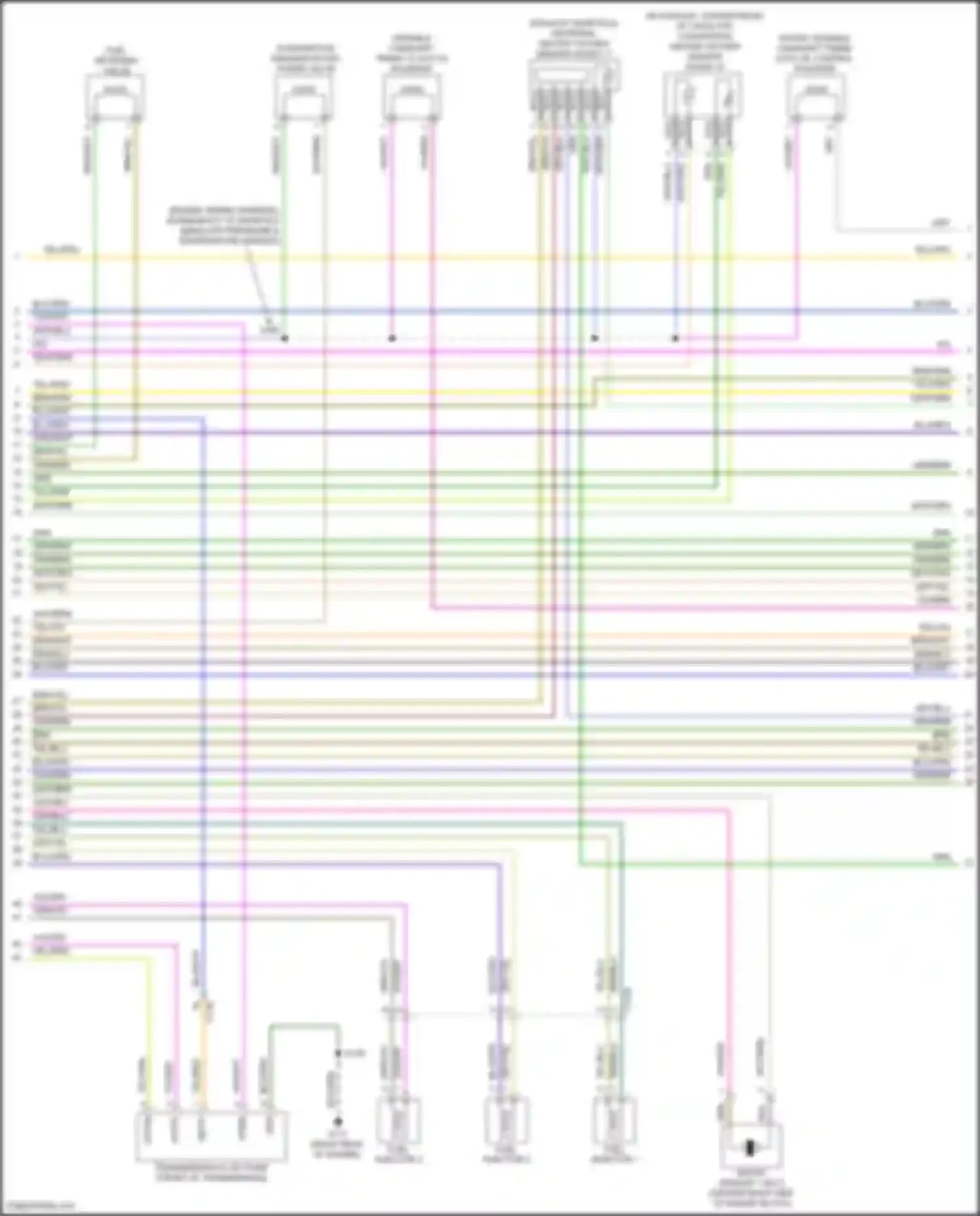 Wiring diagram blk/grn for Ford Focus RS III (2016-2018) (58 of 66)
