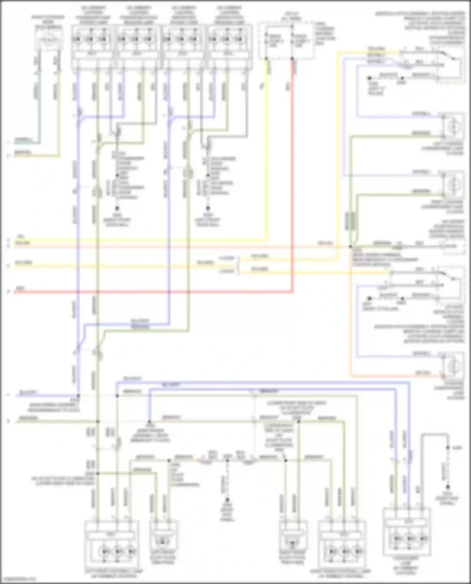 Wiring diagram blk/wht for Ford Focus RS III (2016-2018) (43 of 108)