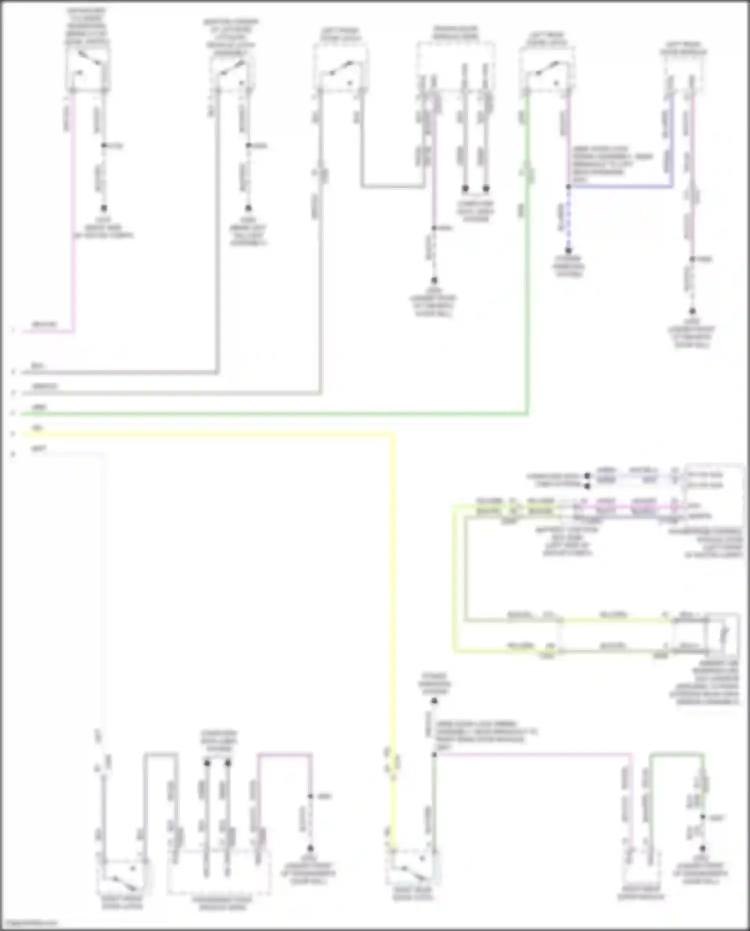 Wiring diagram blk/yel for Ford Focus RS III (2016-2018) (47 of 59)