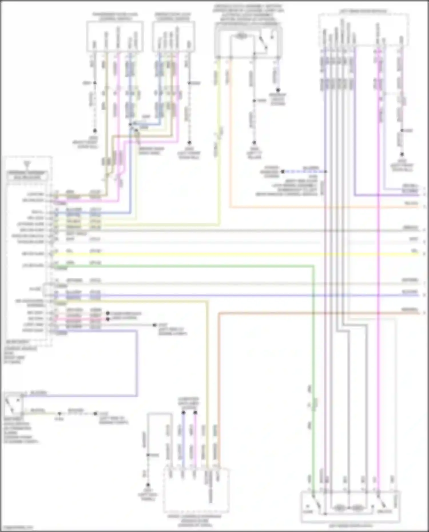 Wiring diagram blu/grn for Ford Focus RS III (2016-2018) (9 of 65)