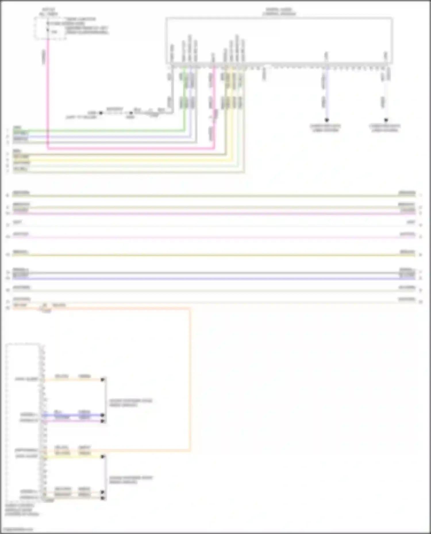 Wiring diagram blu/gry for Ford Focus RS III (2016-2018) (43 of 122)