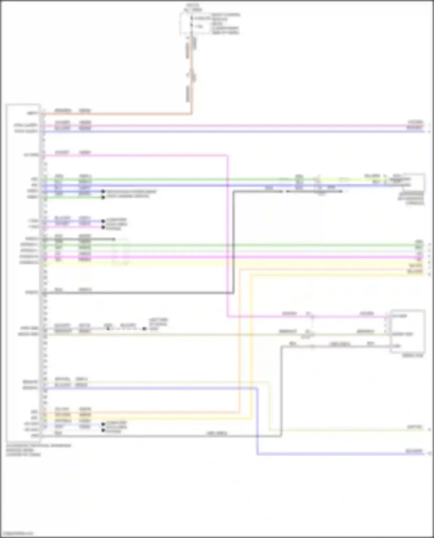 Wiring diagram blu/gry for Ford Focus RS III (2016-2018) (29 of 122)