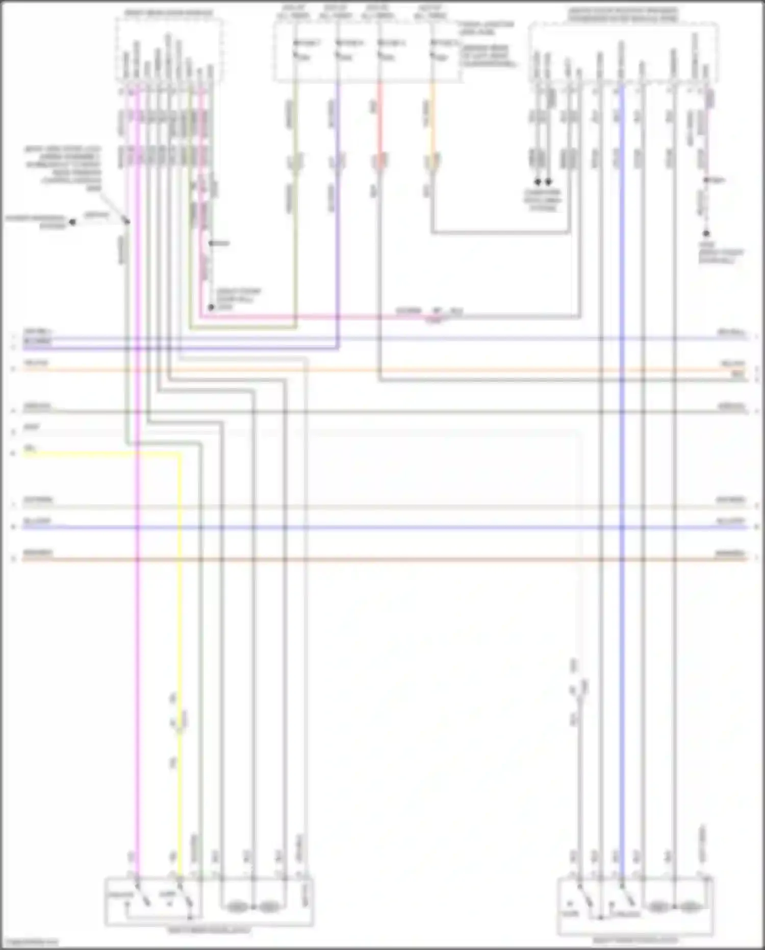 Wiring diagram blu/gry for Ford Focus RS III (2016-2018) (7 of 122)